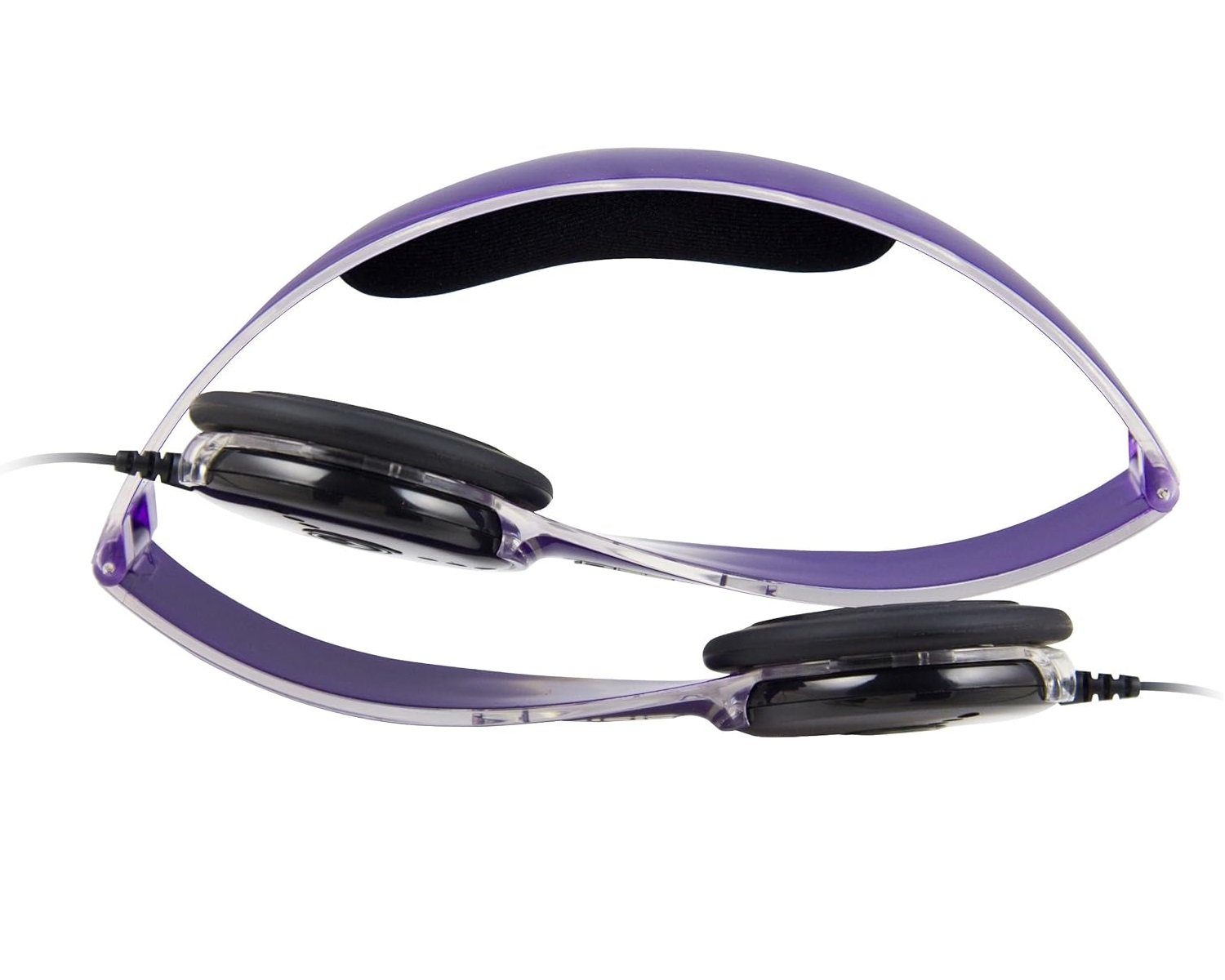 Aerial7 Ohm Sound-Disc On-Ear Headset Mikrofon Lila Headset (Mikrofon,  Stereo, Faltbarer Kopfhörer Mikrofon am Kabel Kompakt + Leicht)