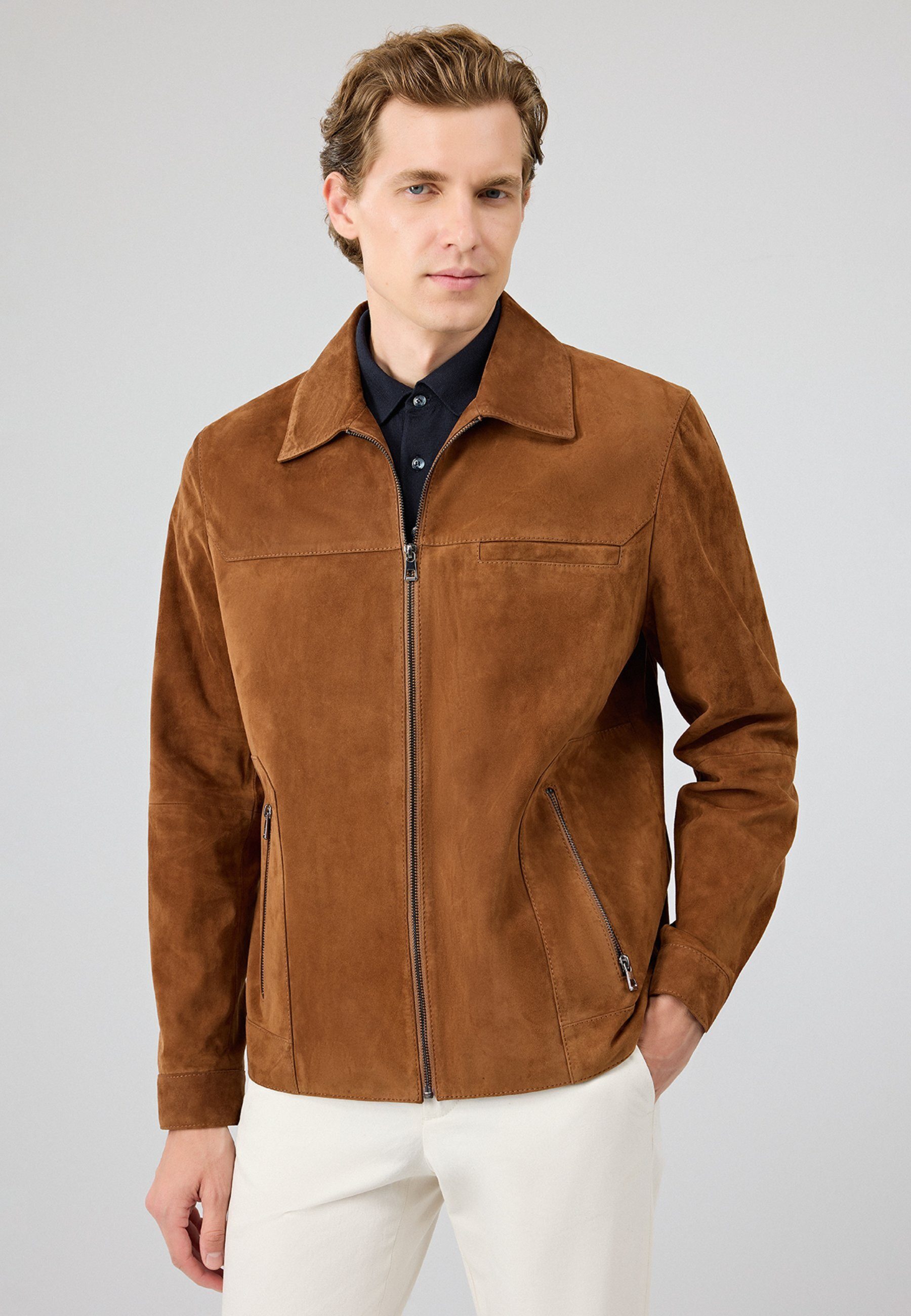 Lederjacke Mark Wildlederjacke
