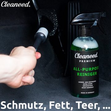 Cleaneed Cleaneed Premium All-Purpose Cleaner Auto-Reinigungsmittel (Made in Germany – Allzweckreiniger, Motorreiniger Laugen- und Säurefrei - Extra Stark & nicht Korrosiv)