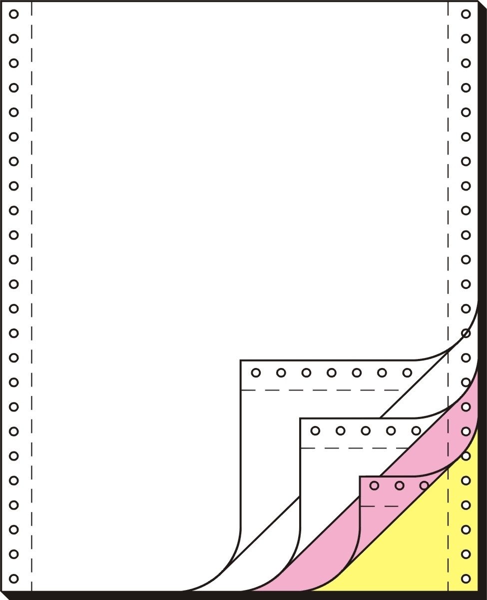 Sigel Endlospapier DIN-Computerpapier 12 Zollx240mm 60/53/57 g/qm 500 Blatt