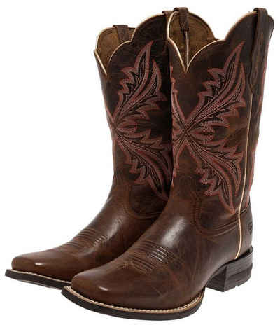 Ariat WEST BOUND Braun Cowboystiefel Damen Westernreitstiefel