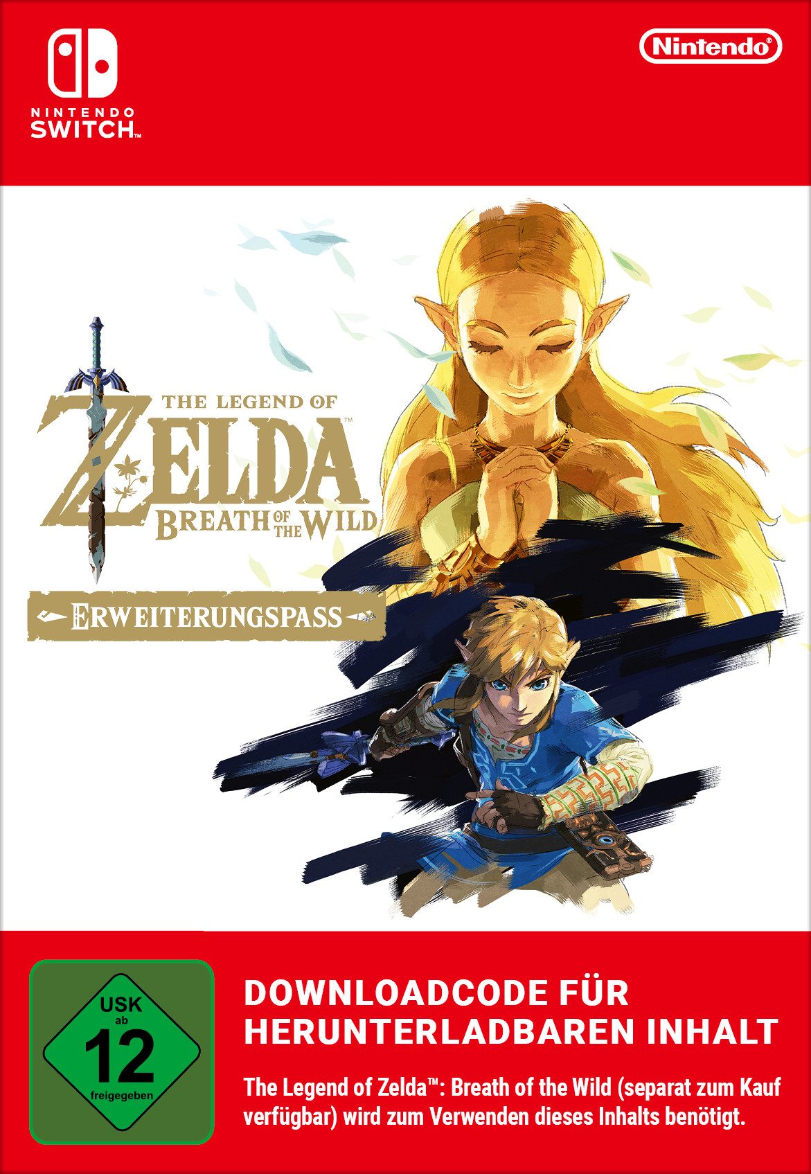 The Legend of Zelda: Breath of the Wild - Erweiterungspass (Download-Code), Nintendo Switch