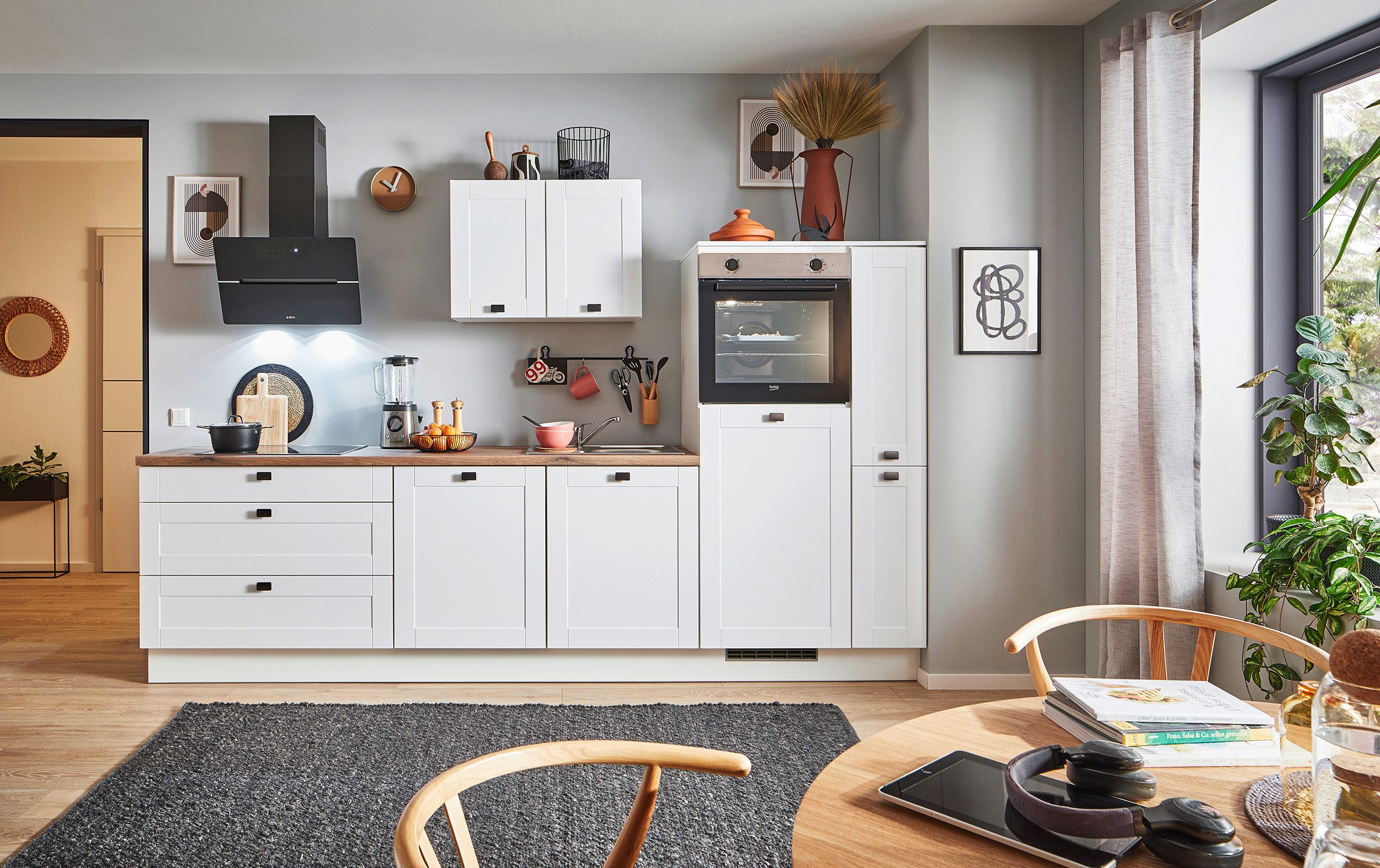 pino Küchenzeile Stockholm, individuell anpassbar, gratis günstig online kaufen