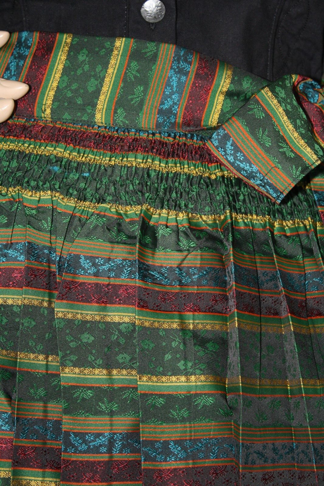 German Wear Dirndlschürze GW1612-3, Lange Dirndlschürze günstig online kaufen