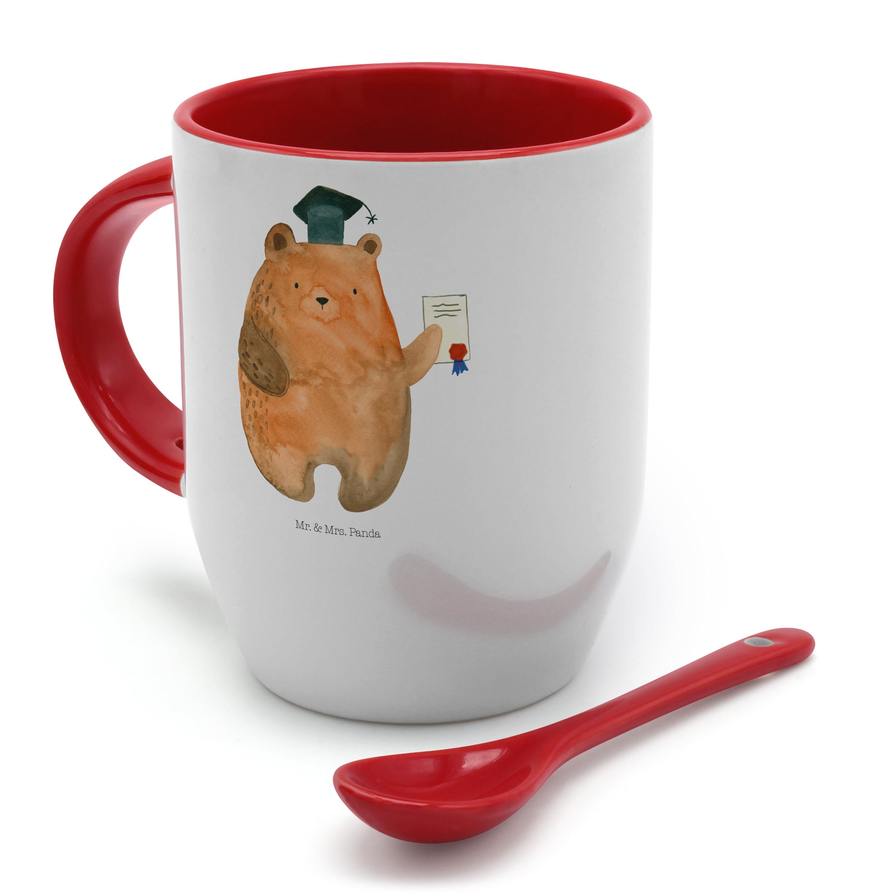 Tasse Geschenk, Tassen, Prüfungsbär Te, Tasse, Kaffeebecher, & Mrs. - Weiß Teddy, - Mr. Keramik Panda