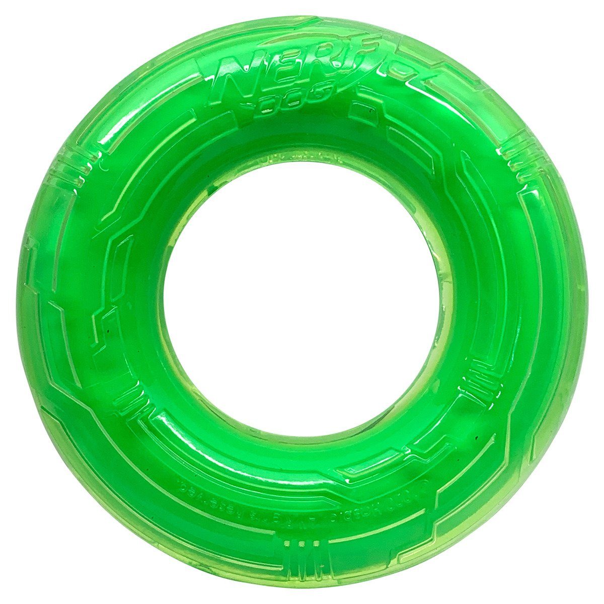 Nerf Dog Outdoor-Spielzeug Scentology Solid Core Ring mit Rind