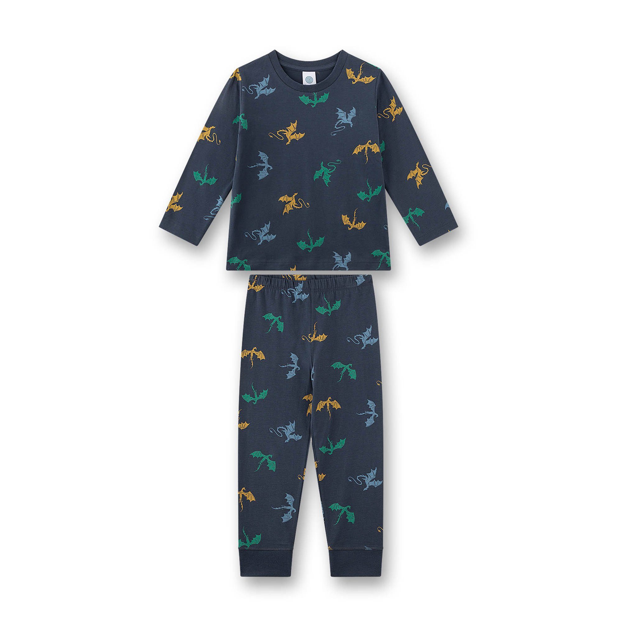 Sanetta Pyjama Jungen Pyjama 1er Pack Baumwolle (2 tlg)