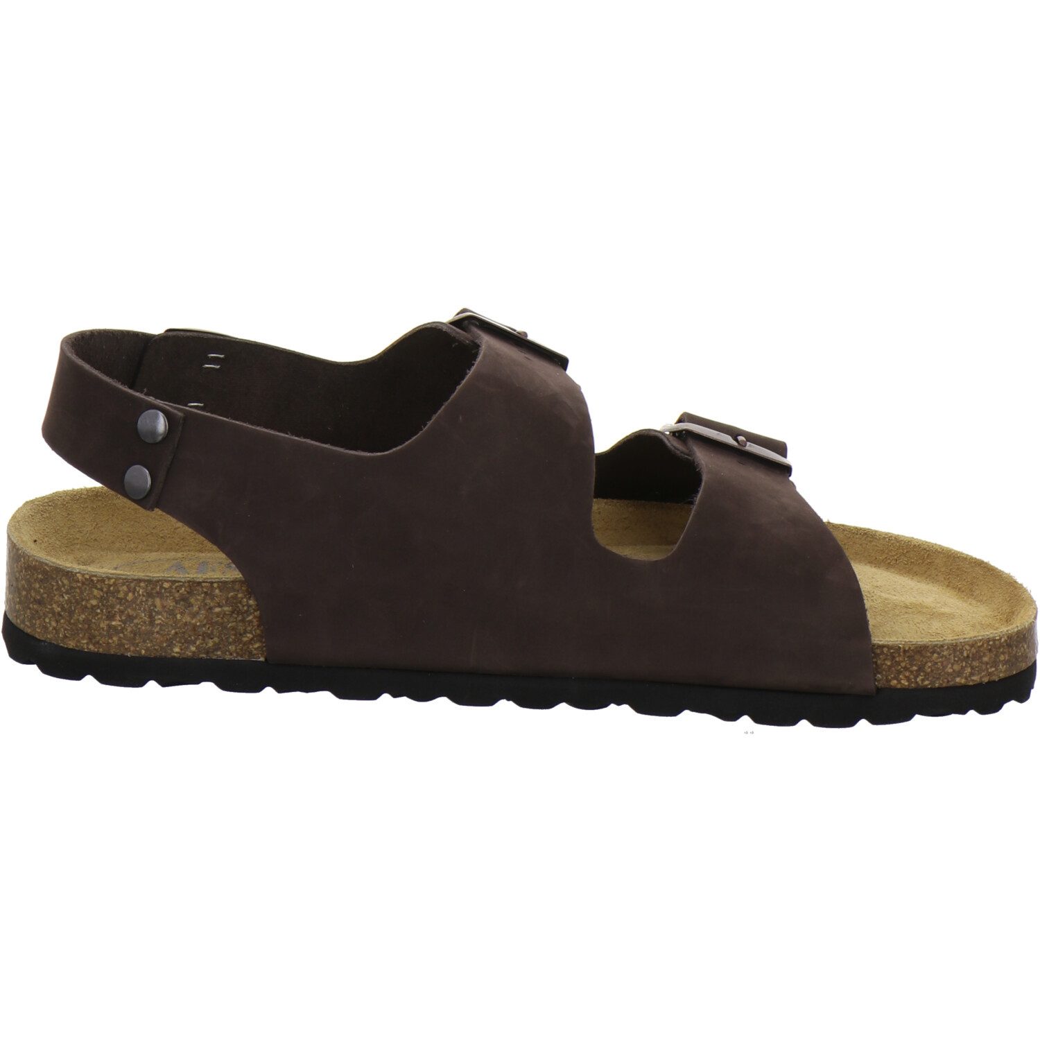 AFS-Schuhe 310567 Sandale Pantolette für Herren aus Leder mit Fußbett, Made in Germany