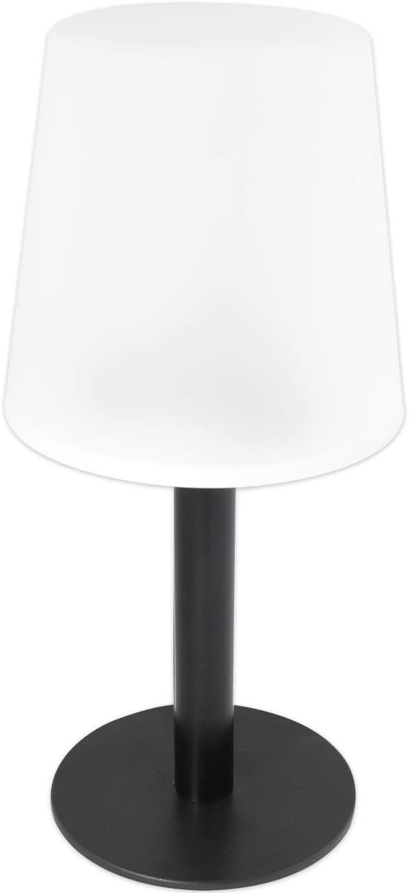 Kynast LED Stehlampe LED Tischlampe solarbetrieben für Außenbereich 15 x 31 cm warmweiß