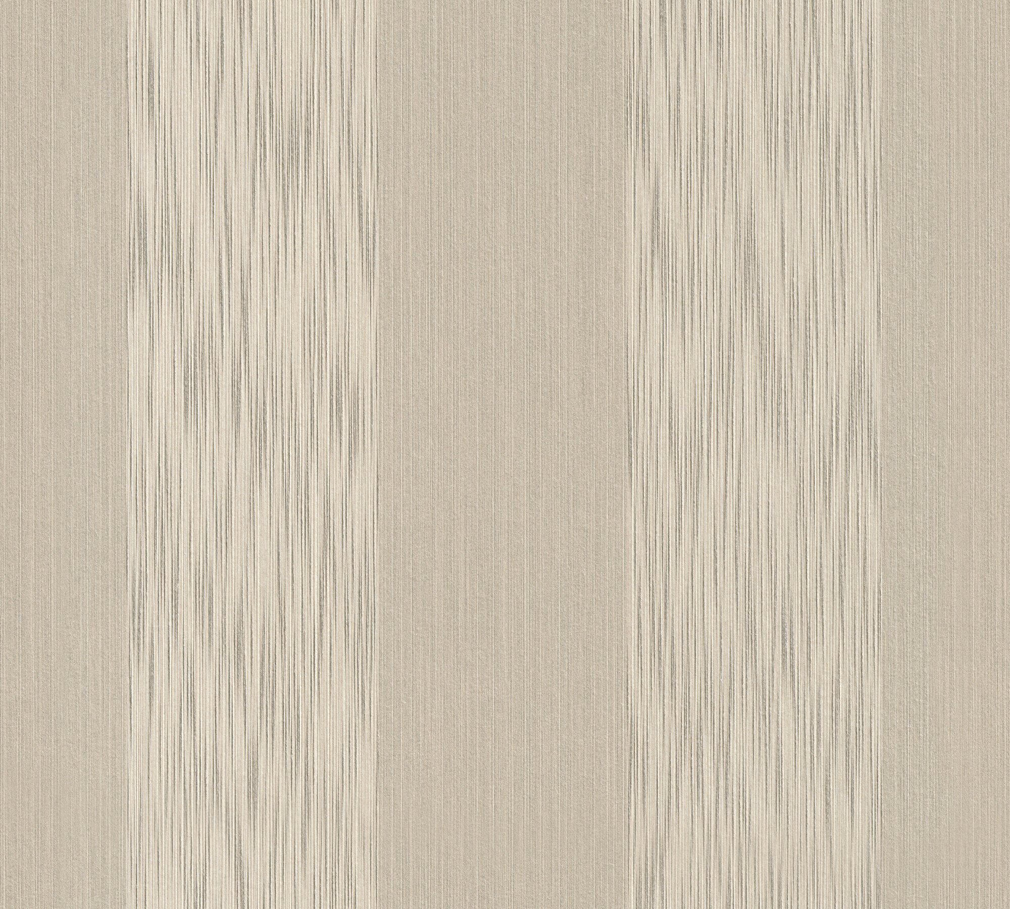 A.S. Création Architects Paper Textiltapete Tessuto, samtig, gestreift, Tapete Streifen beige | Vinyltapeten