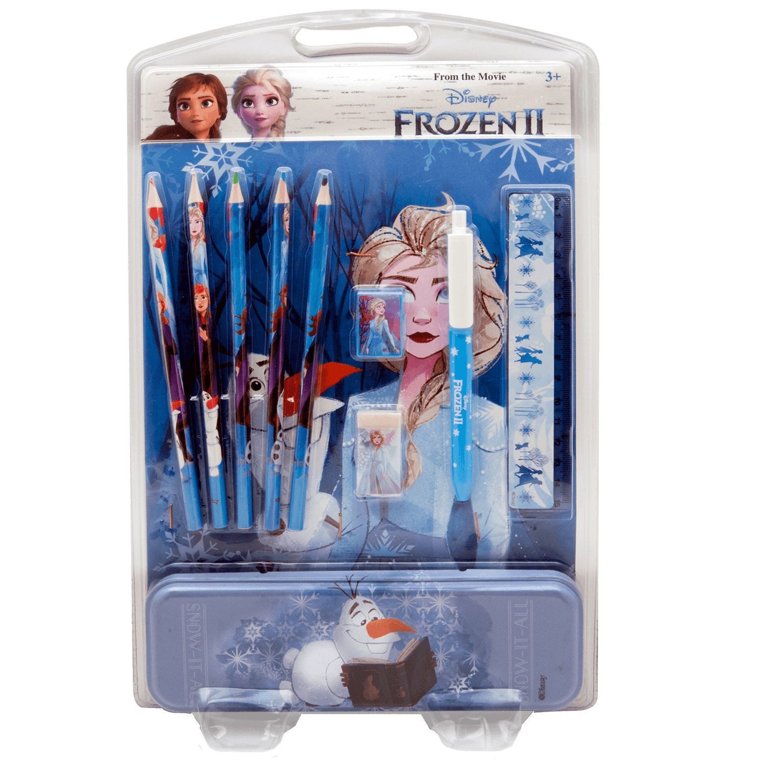 Disney Frozen Notizblock Schreibset für Kinder – A4-Notizbuch, Карандаши und Zubehör für kreative
