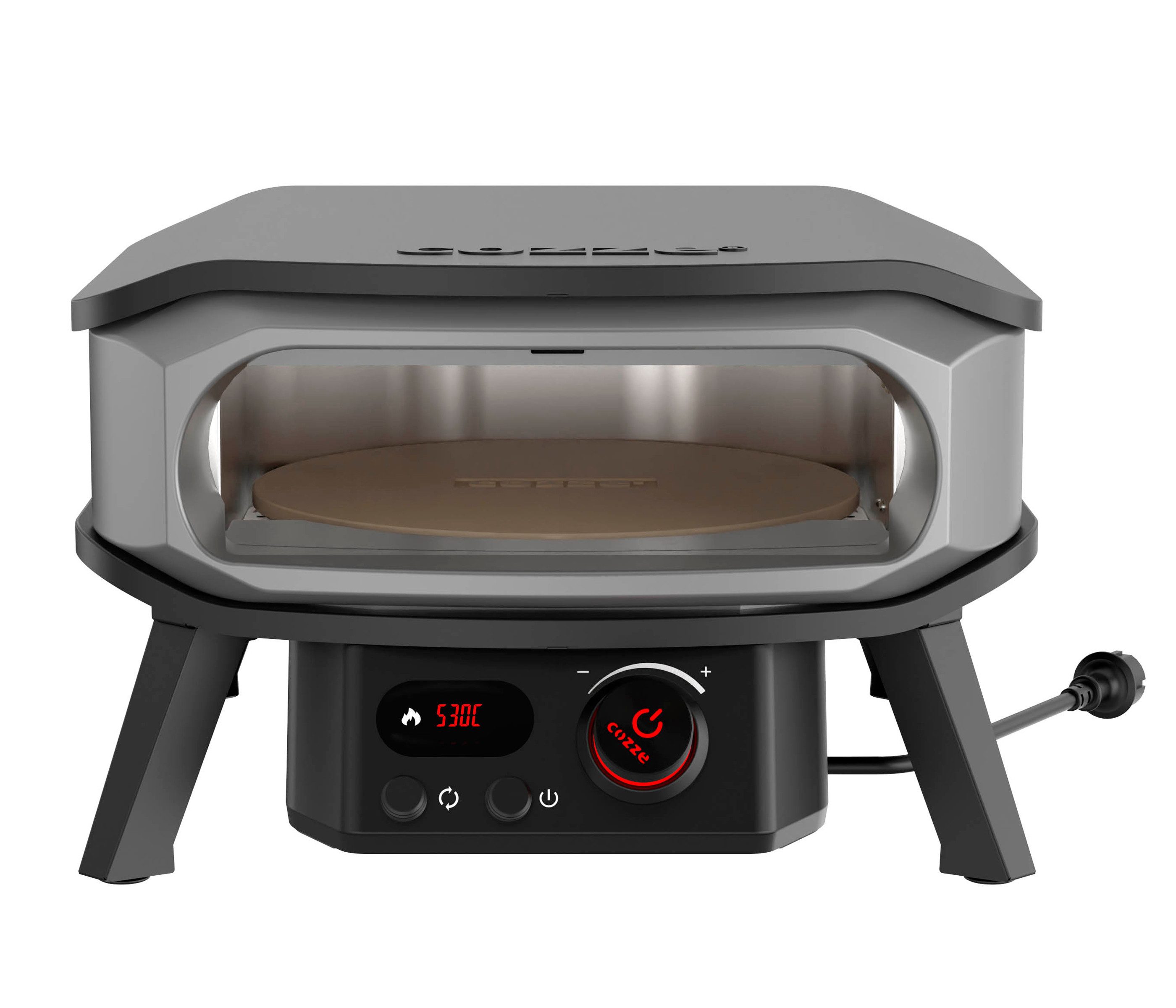 Pizzaofen Elektrischer Pizzaofen Premium Rotate 13", inkl. Pizzastein