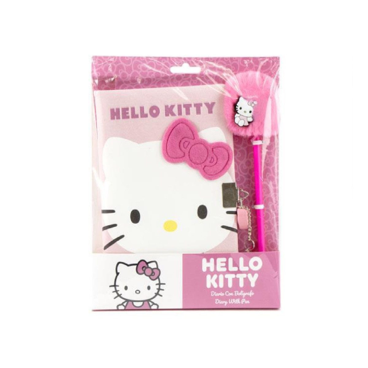 Hello Kitty Notizheft Schreibset für Schule Freizeit und Geschenkbereich