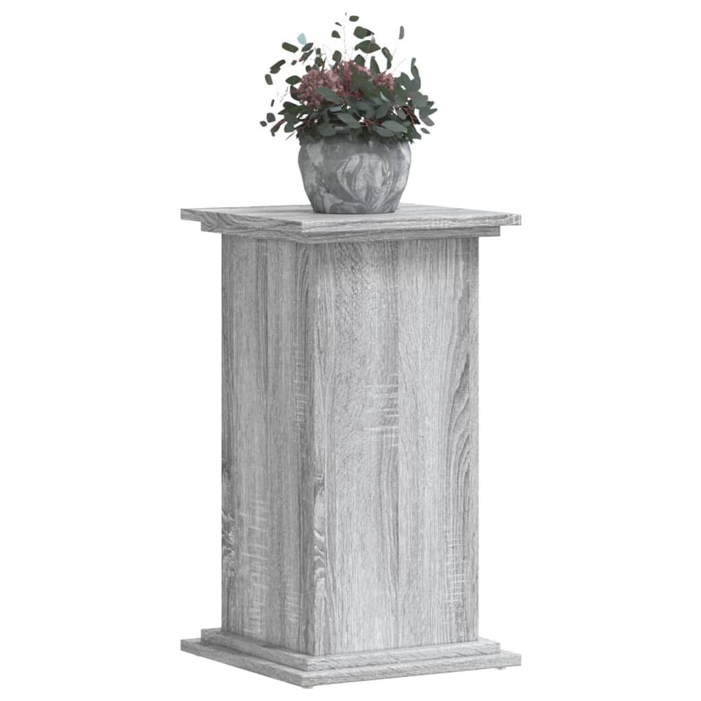 vidaXL Blumenständer Pflanzenständer Grau Sonoma 33x33x60 günstig online kaufen