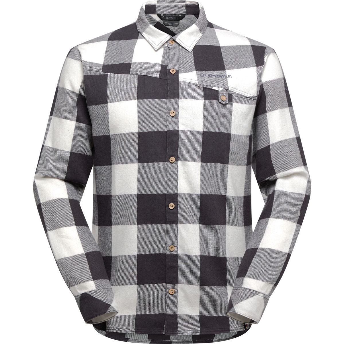 La Sportiva Outdoorbluse Rambler Flannel Shirt Men Stilvolles Flanellhemd aus Baumwoll-Polyester-Mix, ideal für Klettern