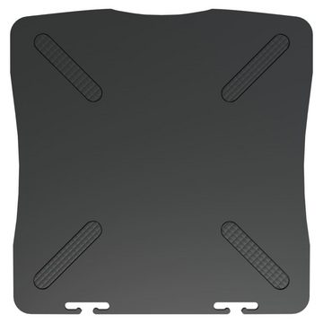 vidaXL Monitorständer Schwarz 33,5x34x10,5 cm Monitorständer, (1-tlg)