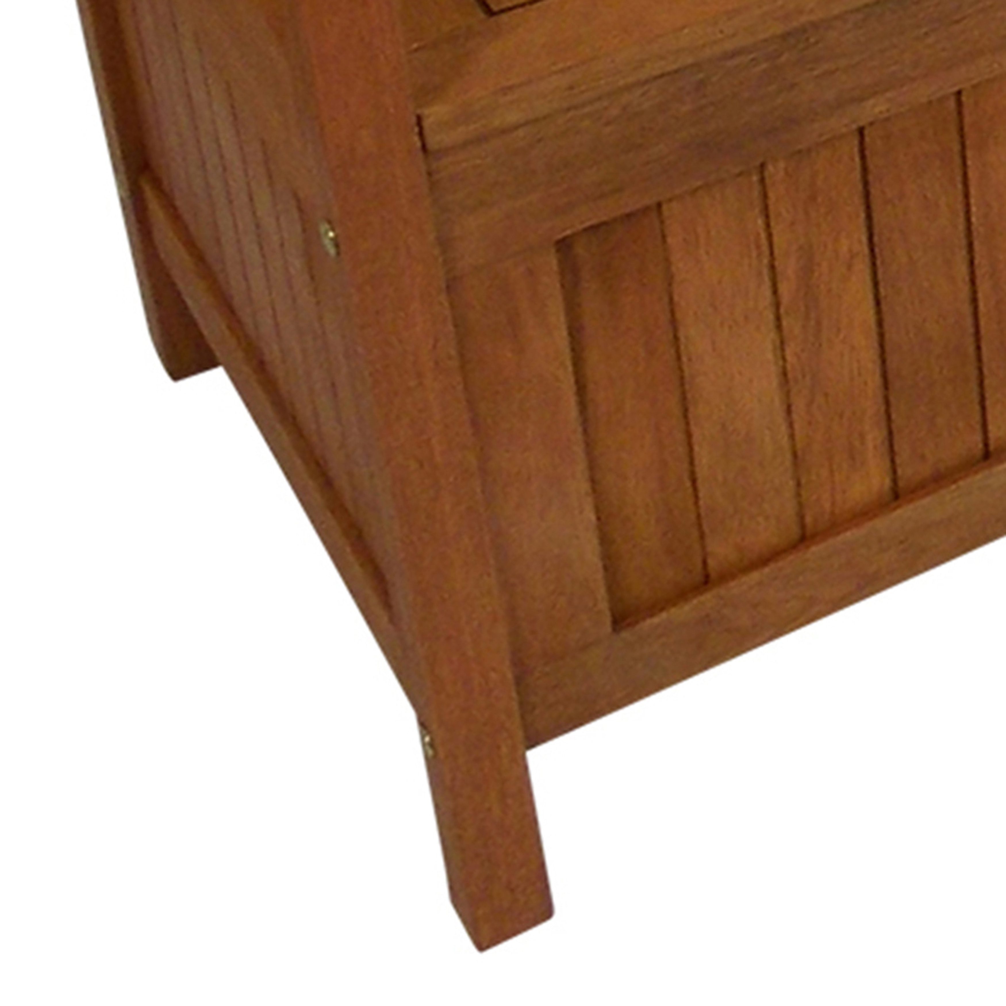 TPFGarden Truhenbank PORTSMOUTH (4-Sitzer mit großem Staufach unter der Sitzfläche, aus geöltem Eukayltpus Holz), Maße BxTxH: 180x64x90 cm - FSC®-zertifiziert