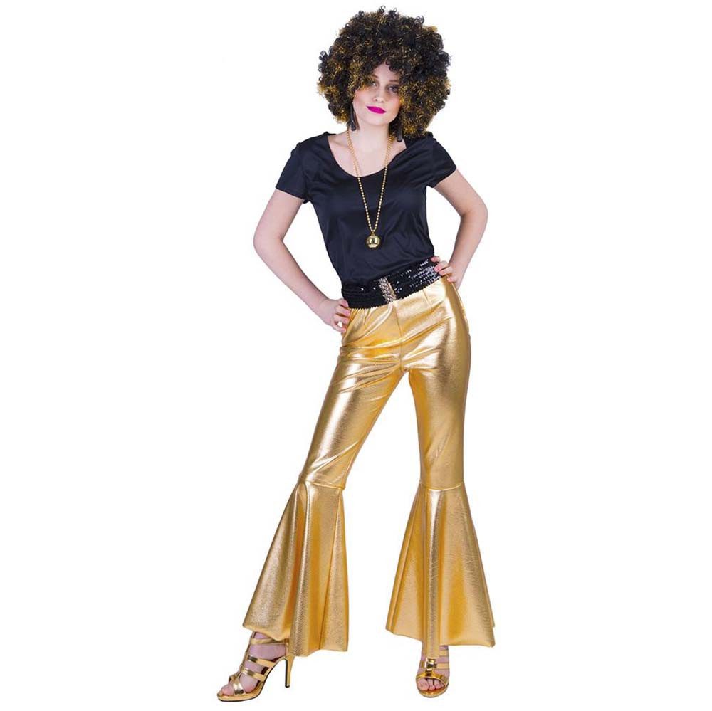 Kostüm Schlaghose gold Damen