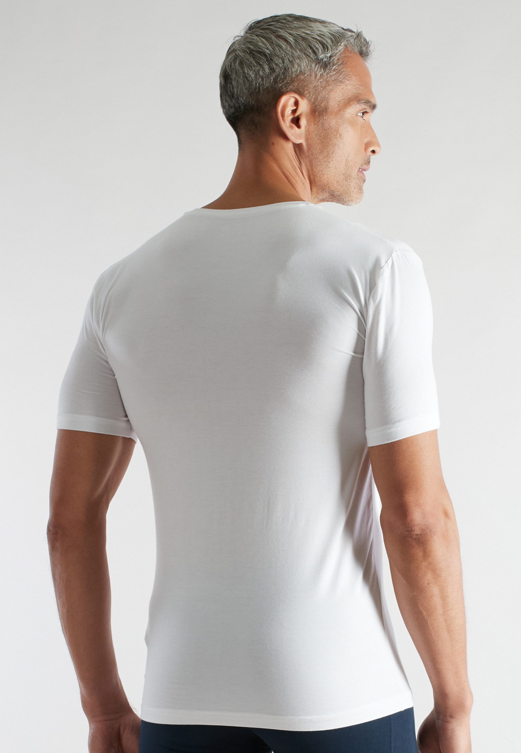 CECEBA Unterziehshirt CECEBA Herren Shirt weiß uni (1-St)