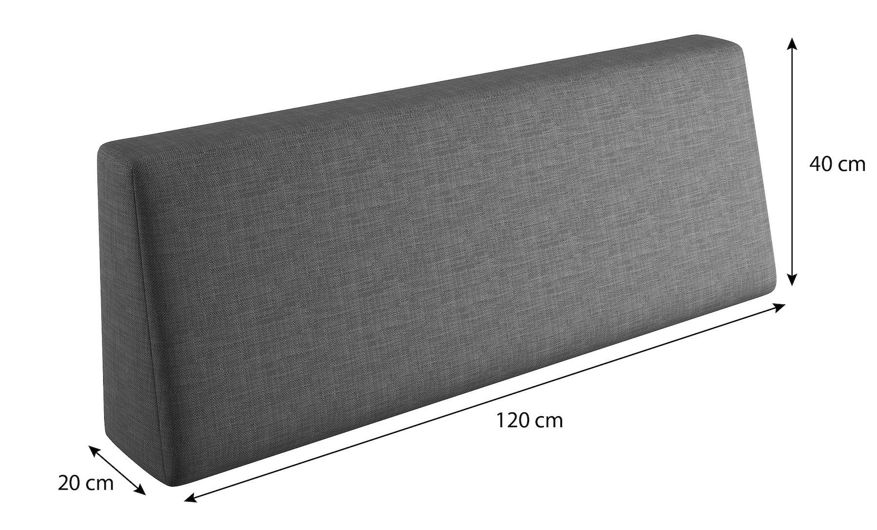 sunnypillow Rückenkissen Palettenkissen mit abnehmbarem Bezug günstig online kaufen