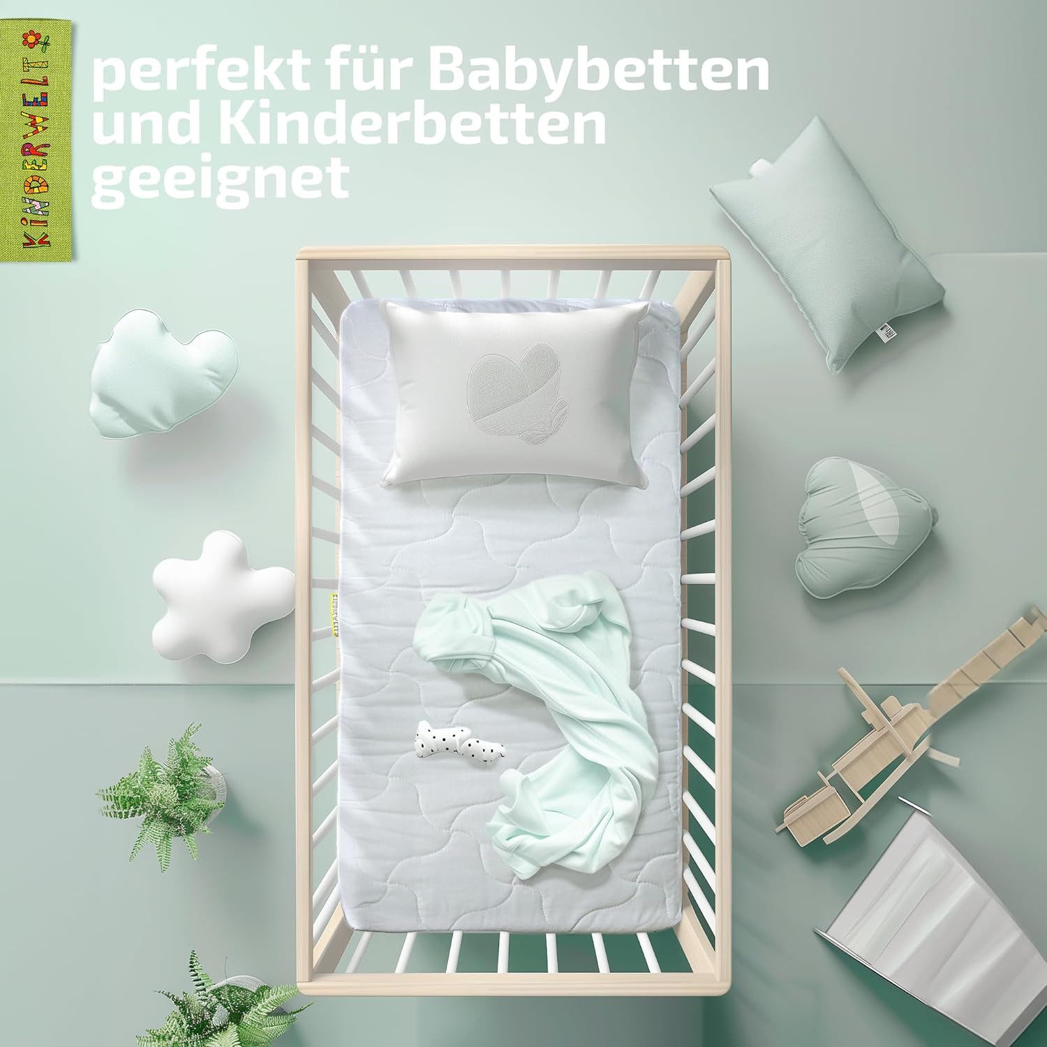 Kindermatratze Comfort Matratze 7 cm gesteppt, Kindermatratze, KiNDERWELT