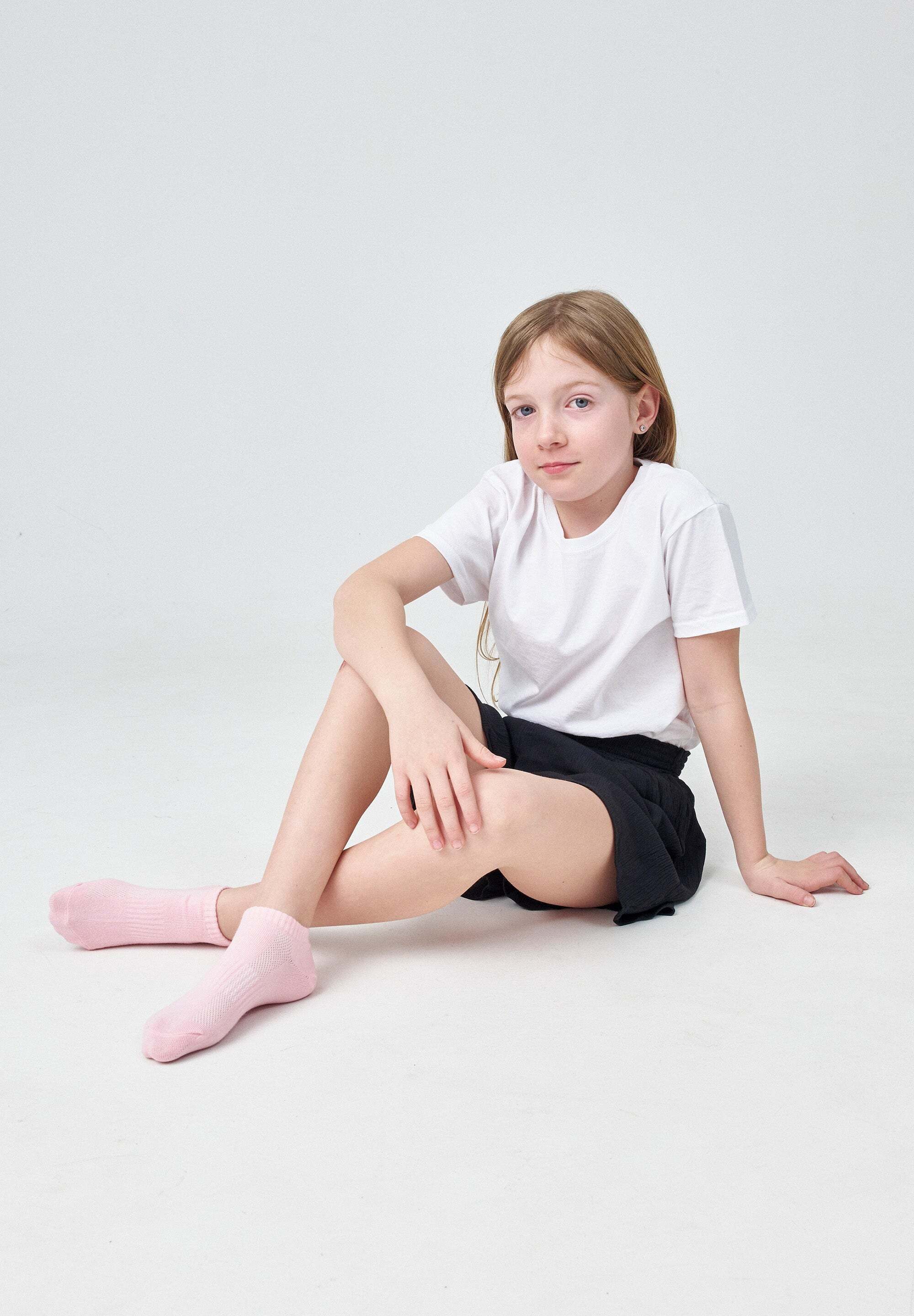 SNOCKS Sneakersocken Kinder Sneaker Socken für Jungen & Mädchen (6-Paar) aus Bio-Baumwolle