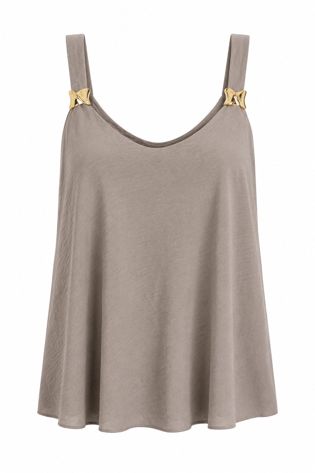 ITALY VIBES Trägertop - elegantes Ärmelloses Shirt - sommerliches Damen Top ONE SIZE, passend von Größe S bis XL