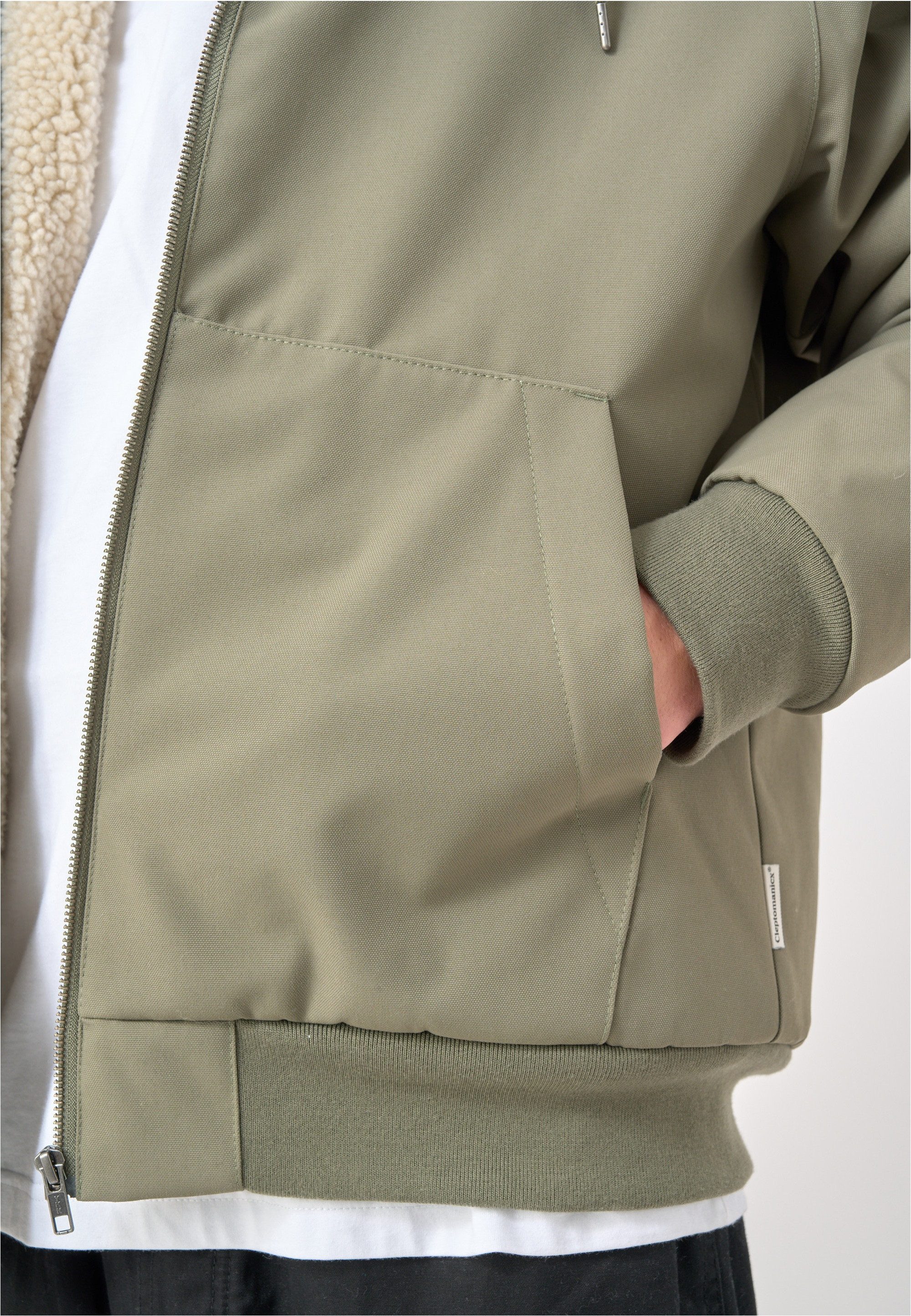 Cleptomanicx Bomberjacke Workist mit lockerem Schnitt