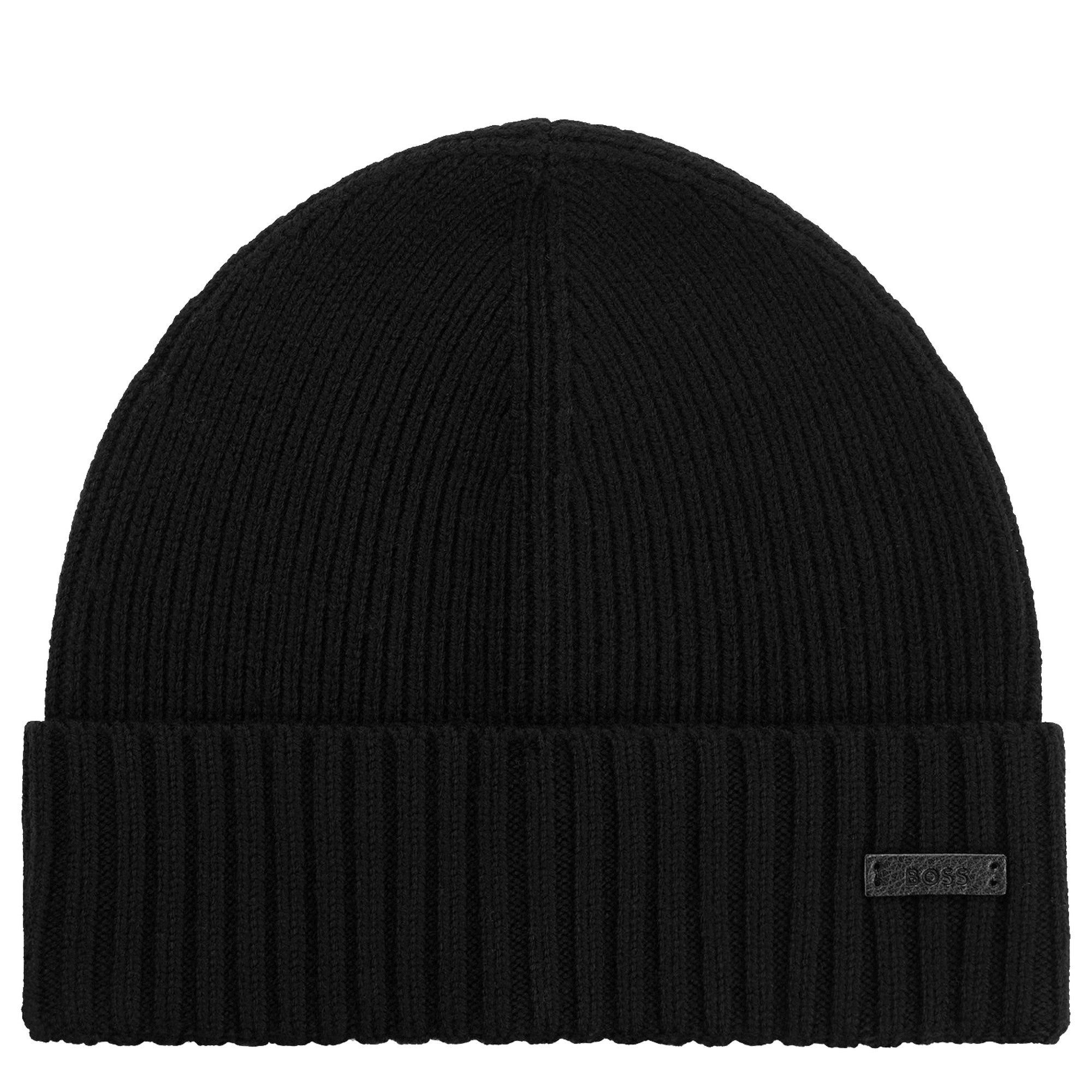 BOSS Strickmütze Fati - Mütze (black) günstig online kaufen