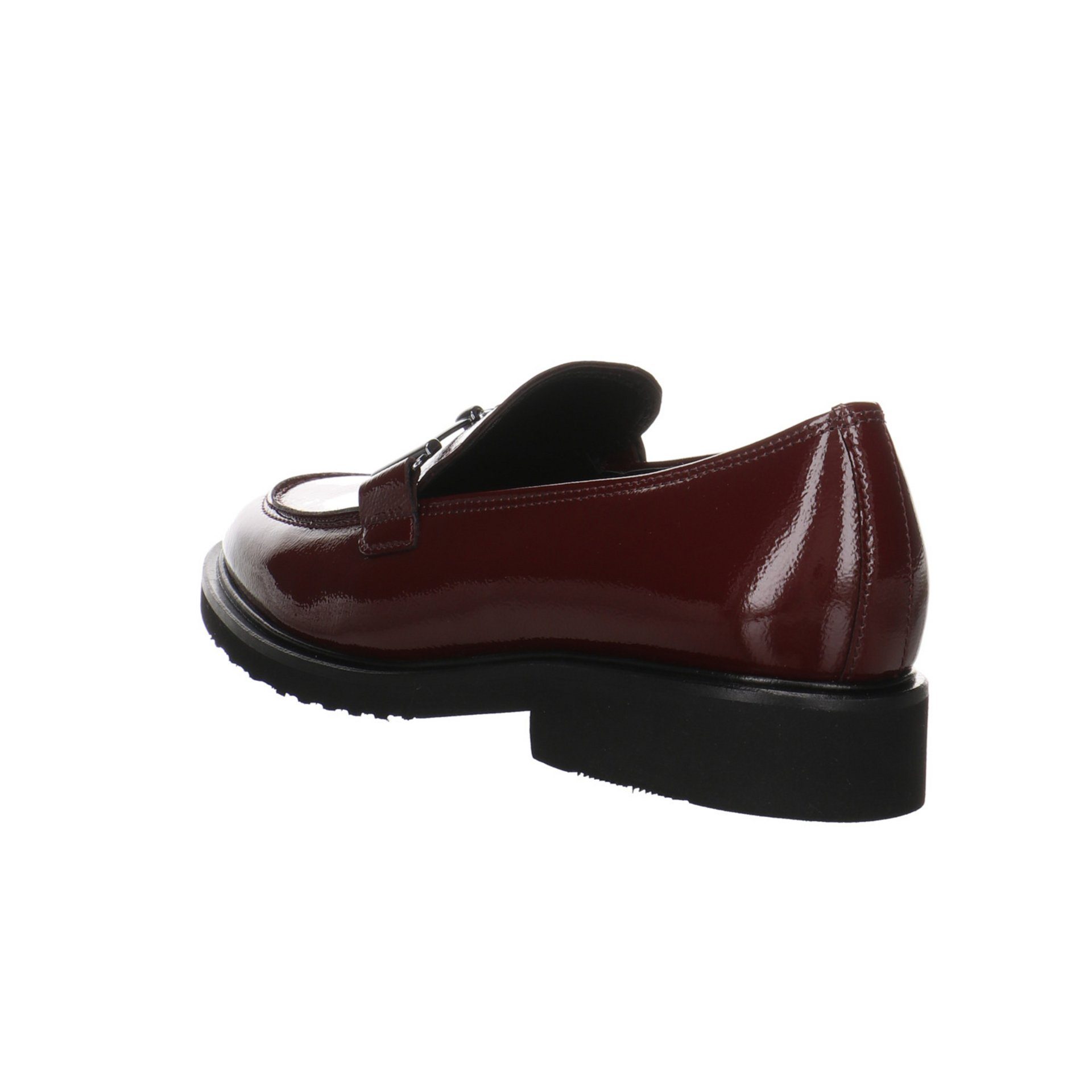 Gabor Damen Slipper Lackleder Slipper bordeaux Slipper Schuhe