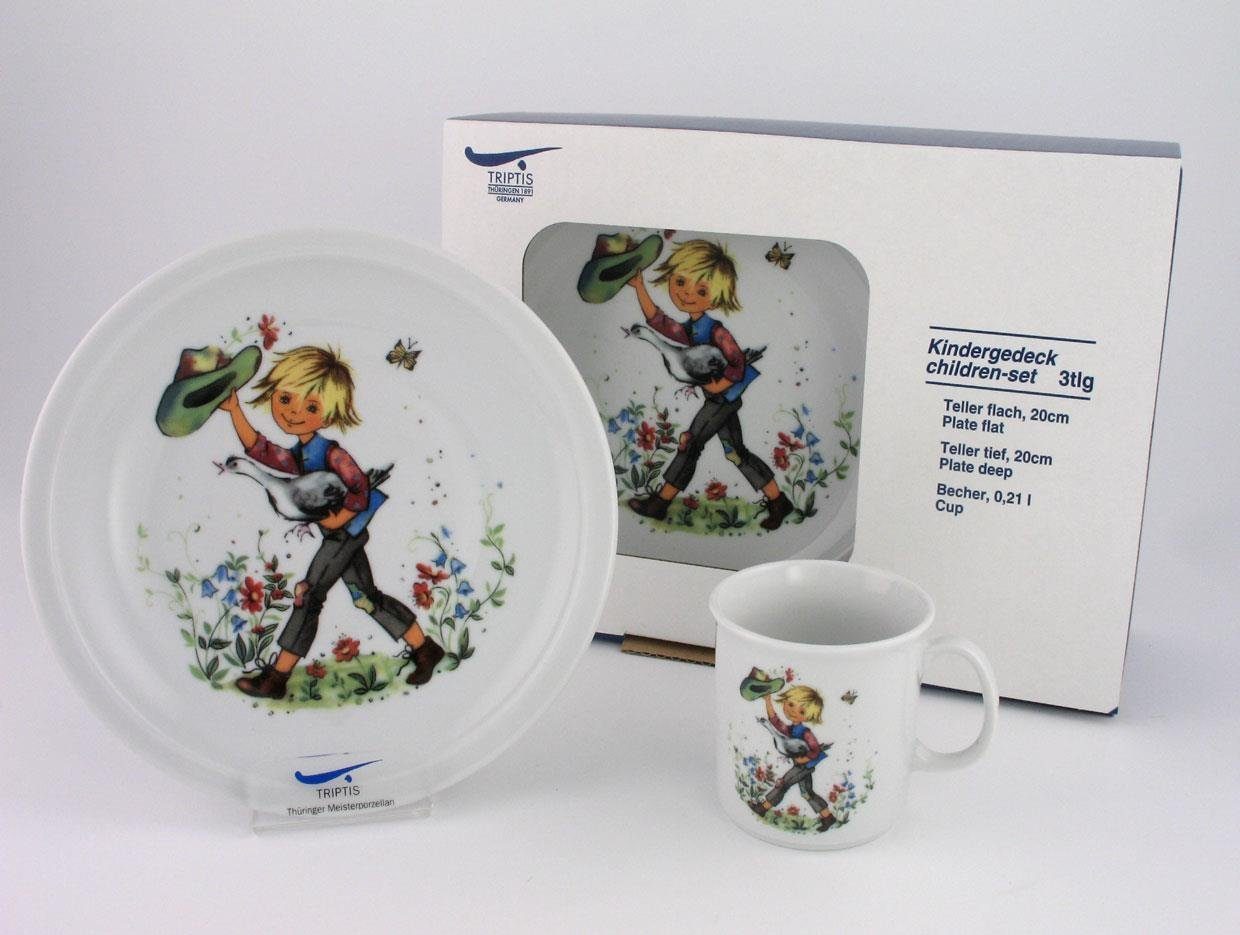Kindergeschirr-Set Triptis Hans im Glück Kinderset 3tlg.