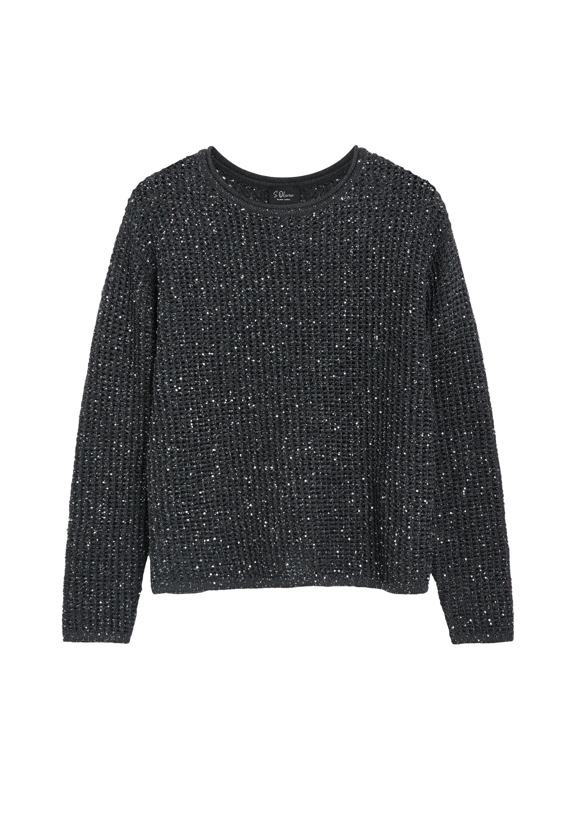 s.Oliver Longpullover Strickpullover Strickpullover