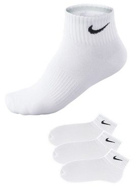 Nike Kurzsocken (3-Paar) mit weichem Frottee