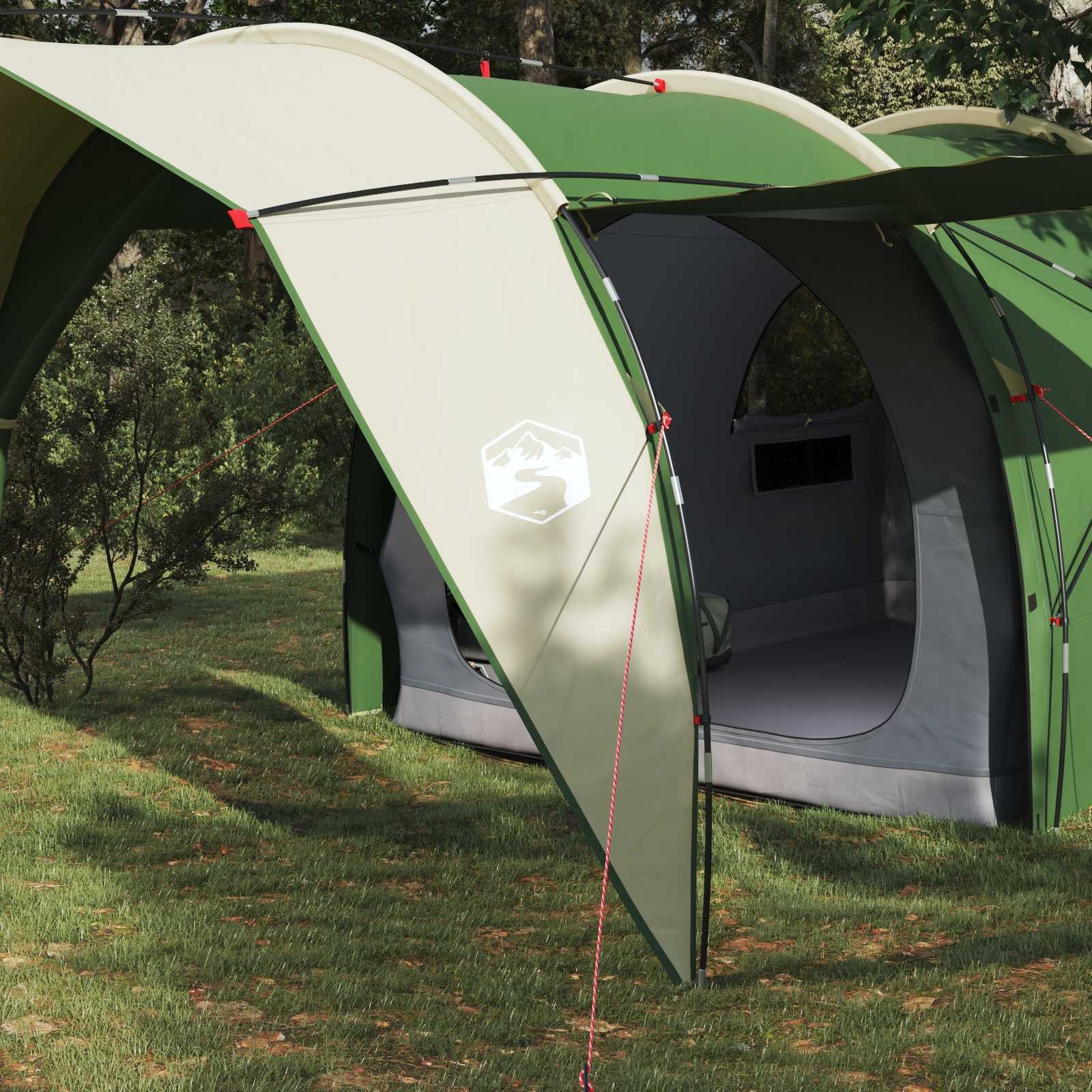 vidaXL Tunnelzelt Tunnelzelt Grün 562 x 265 x 216 cm, (1 tlg)