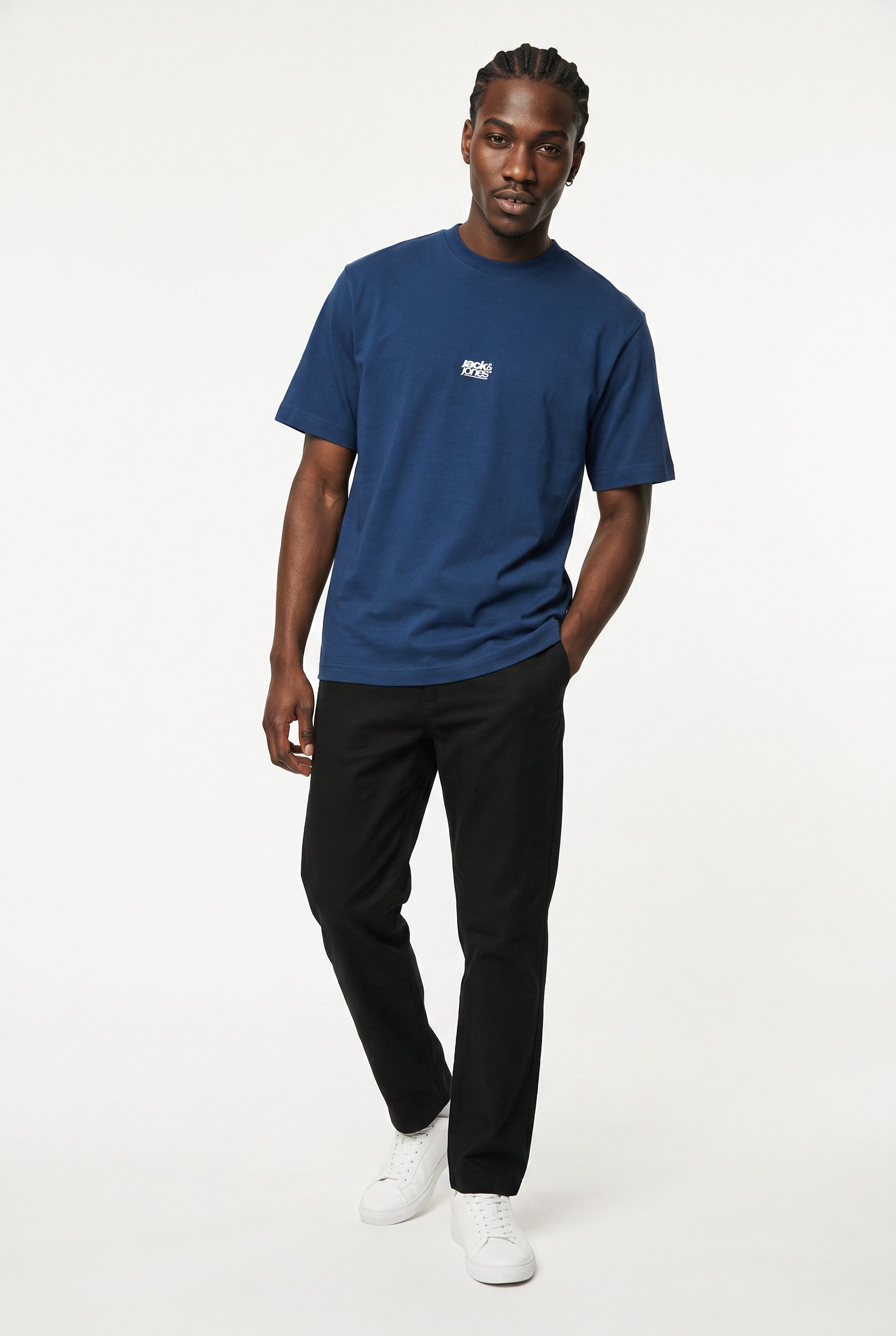Jack & Jones T-Shirt JCOBREEZE BACK PRINT TEE SS CREW EA26 – Bild 2 von 4