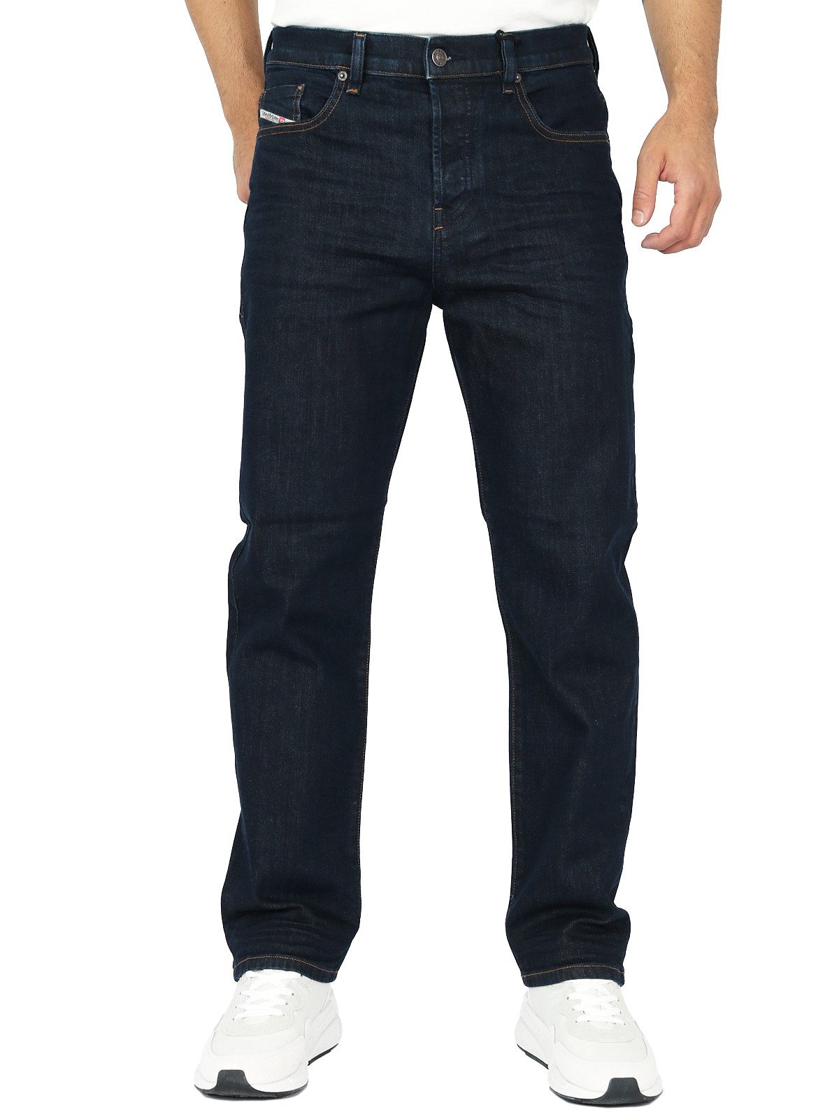 Diesel Straight-Jeans Regular Fit - Rinsed günstig online kaufen