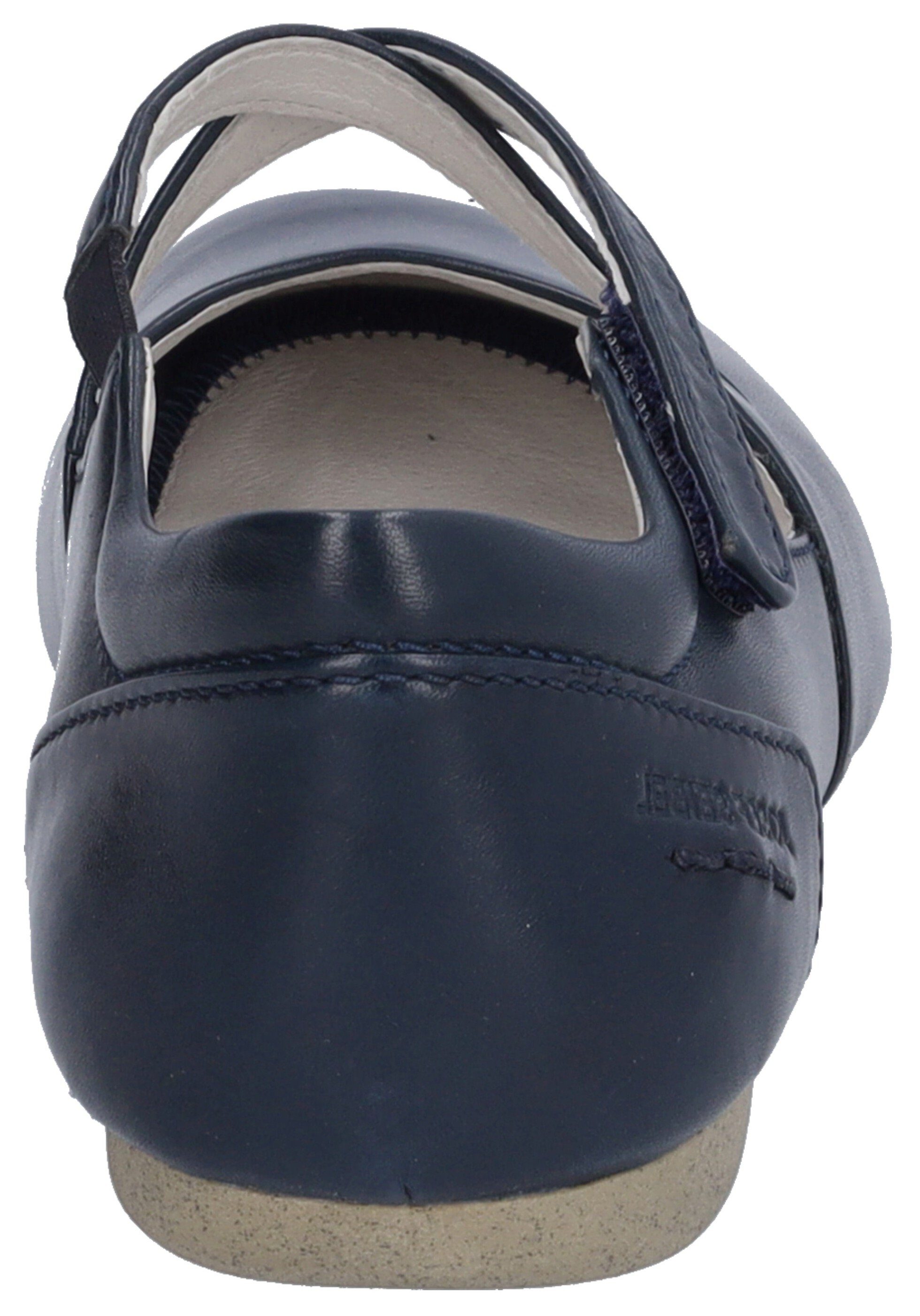 Josef Seibel Fiona 72 Riemchenballerina, Spangenschuh, Halbschuh, Festtagsschuh mit Klettverschluss