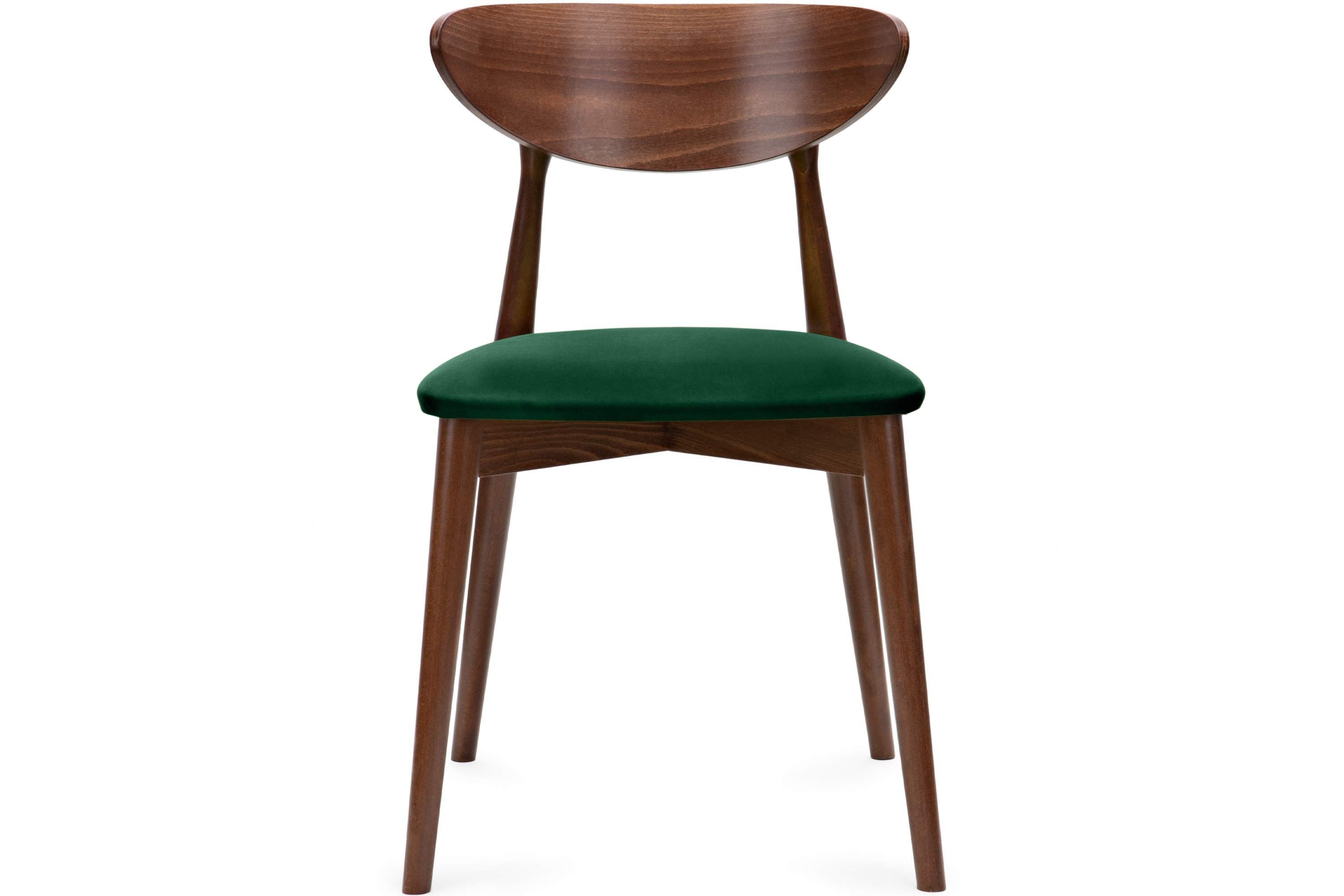 KONSIMO® Holzstuhl RABI Küchenstühle, Esszimmerstühle, hergestellt in der EU (2 St), Gestell aus Buche Massivholz, Japandi, fertigmontiert