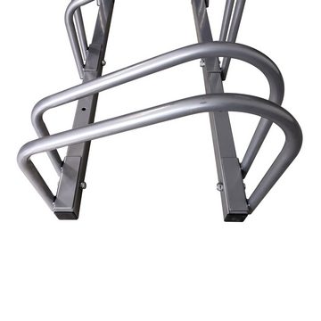 AUFUN Fahrradständer Metall Boden Ständer (2-St), Legierter Stahl Ständer