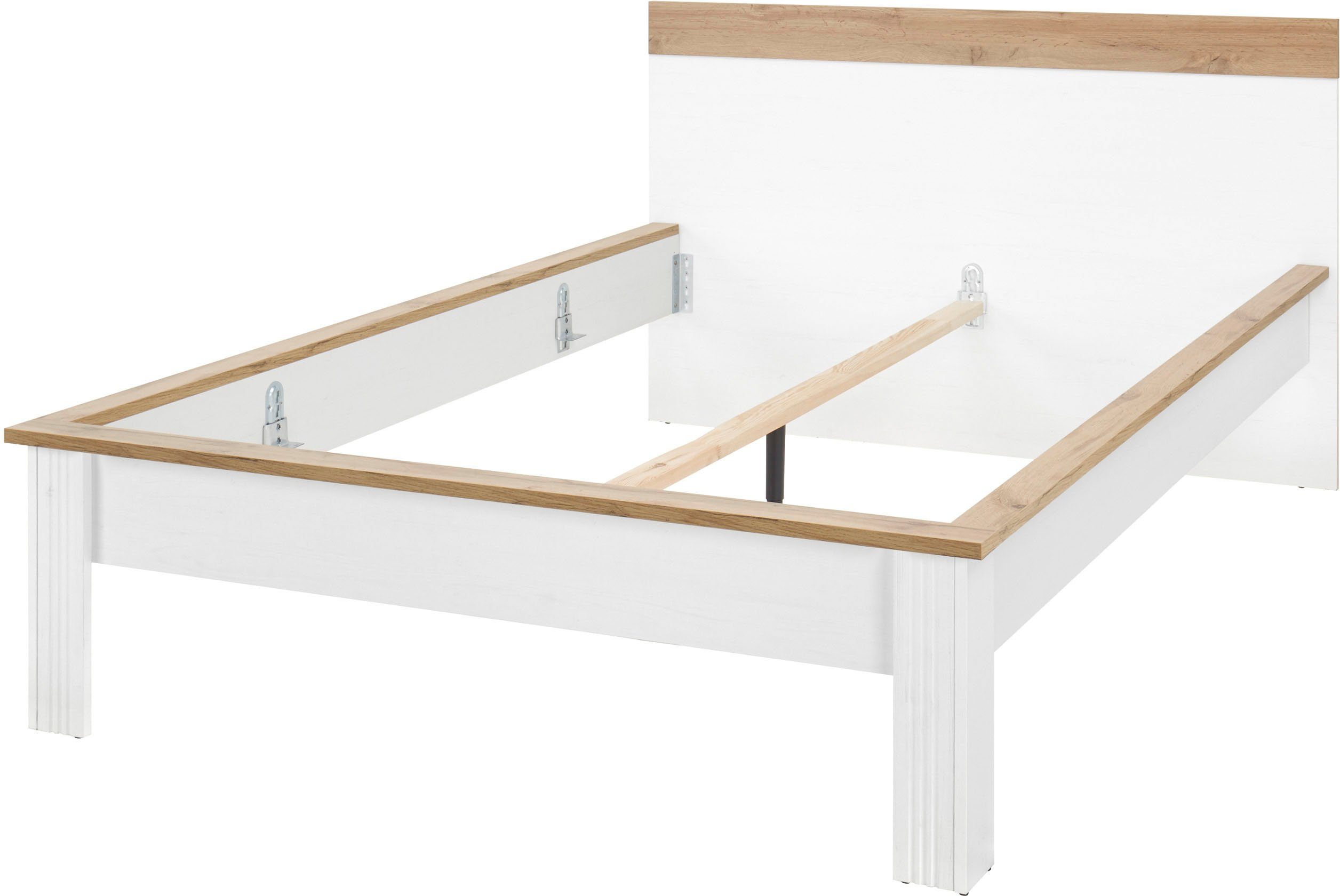 OTTO home Schlafzimmer-Set Westminster, Bett Breite Liegefläche 90 oder 140cm und 1 Nachtkommode