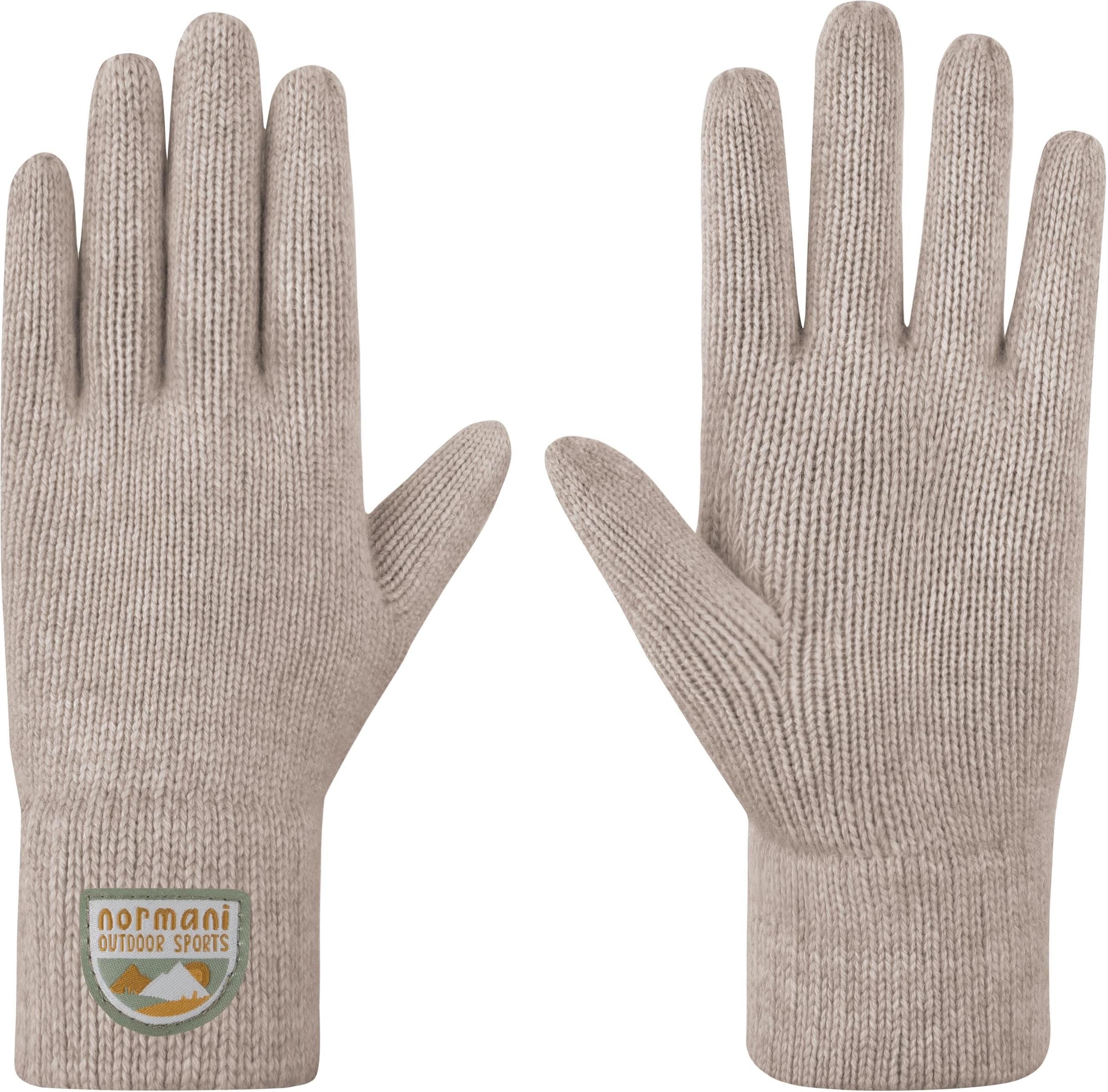 normani Skihandschuhe Kinder Merino Strick-Fingerhandschuhe Berlingen Merinohandschuhe Strickhandschuhe aus 100 % Merinowolle