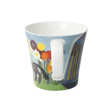 Goebel Tasse Kaffeetasse Teetasse Crisantemo, Porzellan, Kaffeebecher