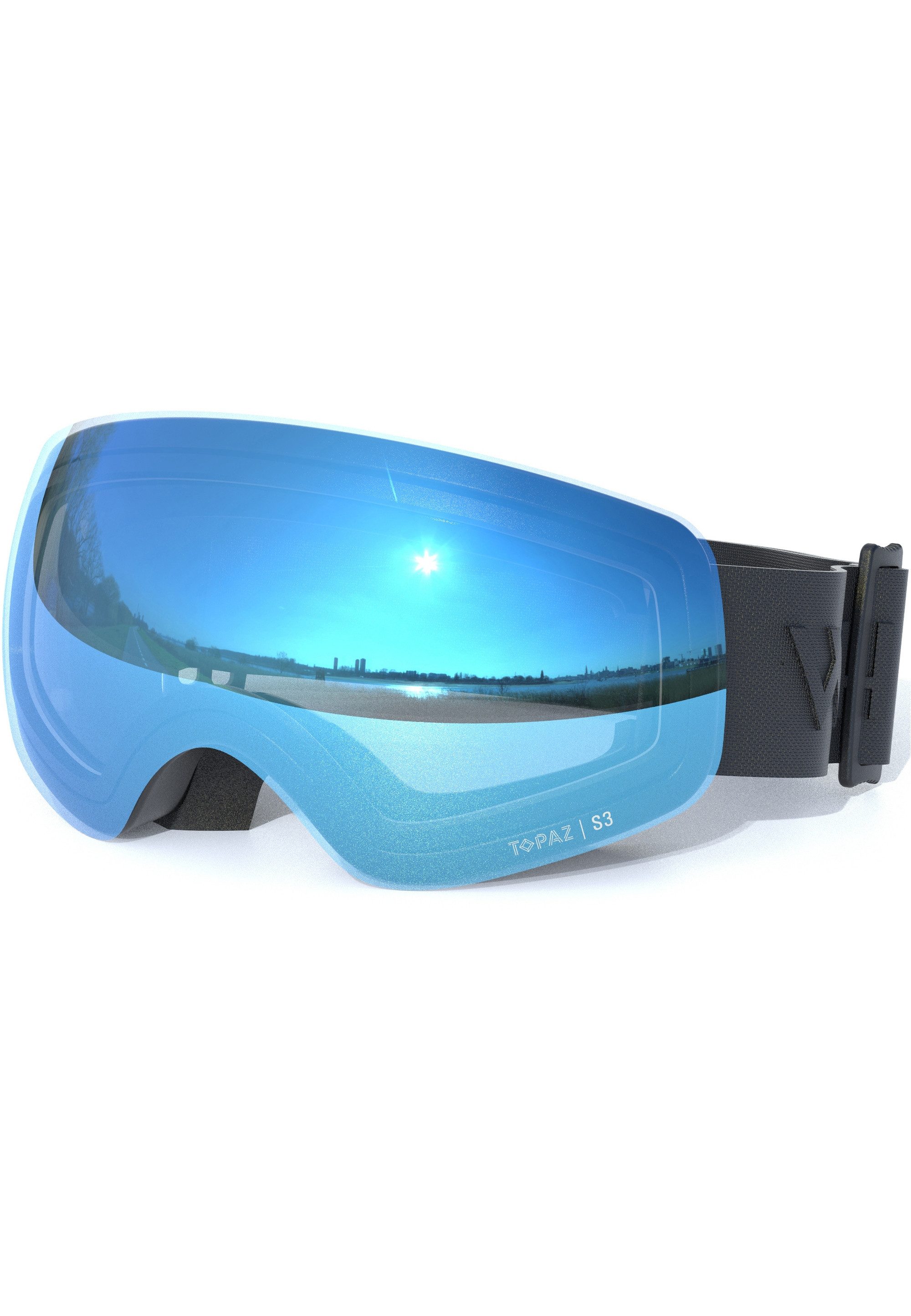 WHISTLER Skibrille Sorlin Topaz jr., mit UVA-400-Schutz