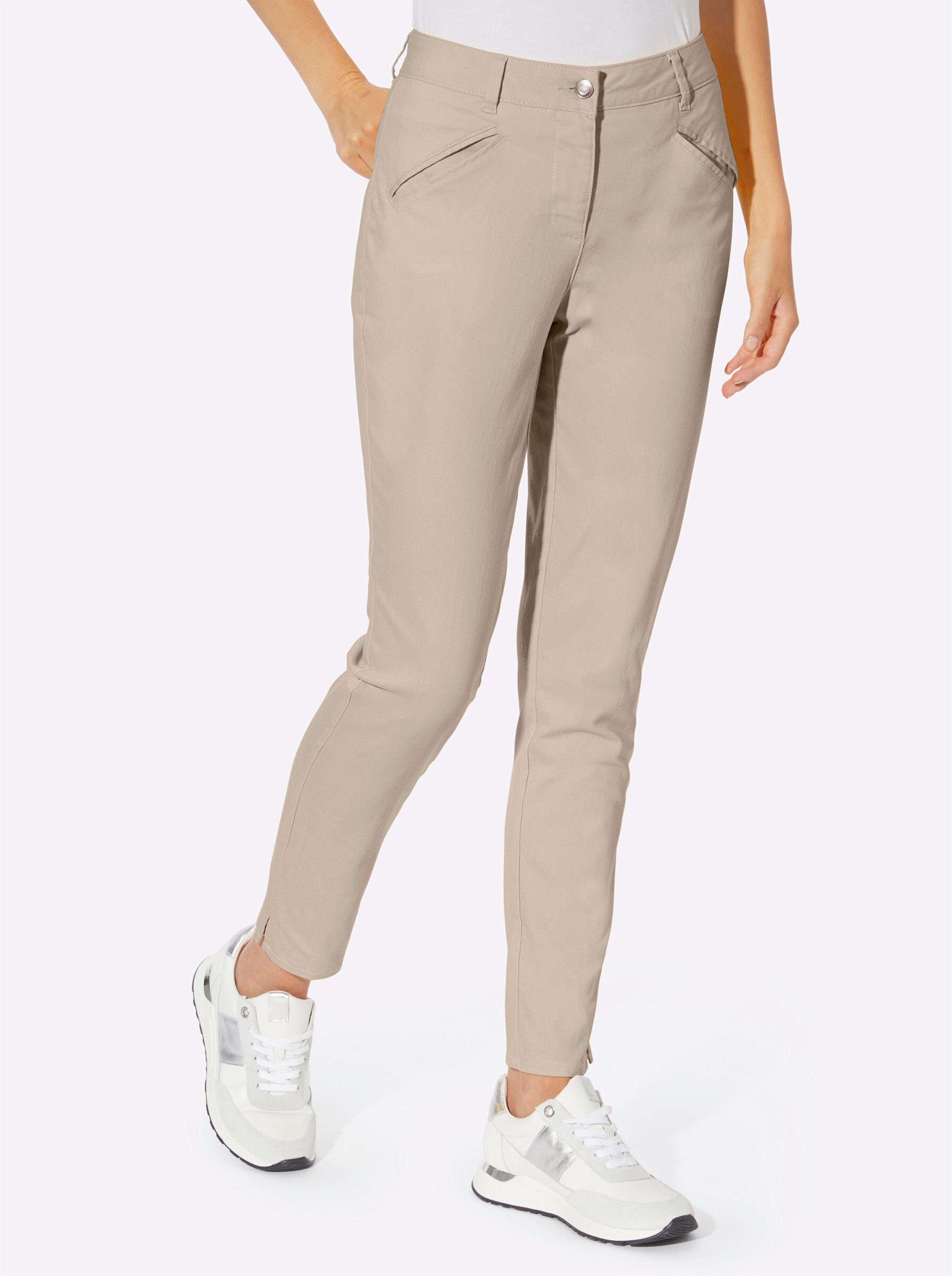heine Jerseyhose Twill-Hose normal günstig online kaufen