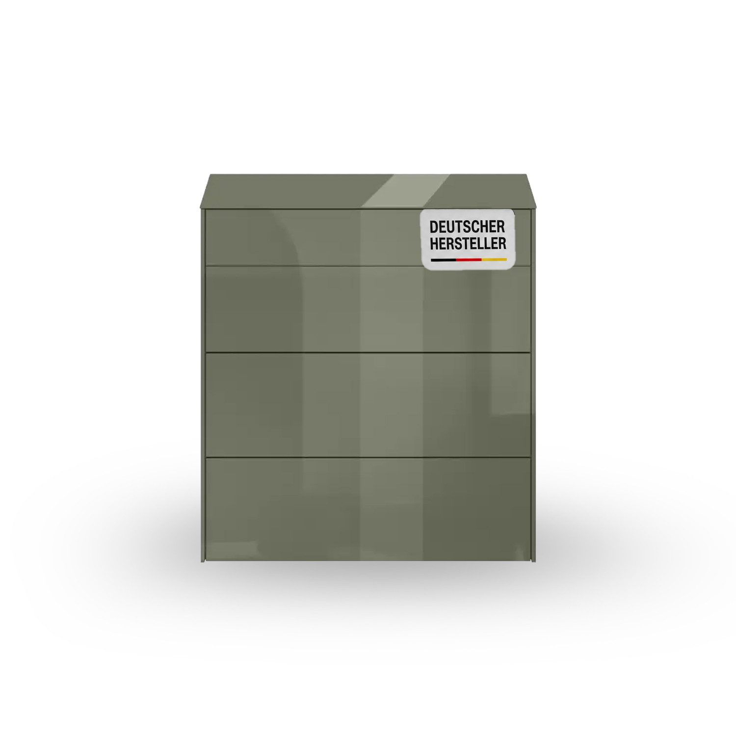 Storado Kommode Colors 82×89–102×42cm, Kommode mit 3 Schubladen, Farbe wählbar, 3 Schubladen auf Unterflurauszügen, Oberfläche kratzfest