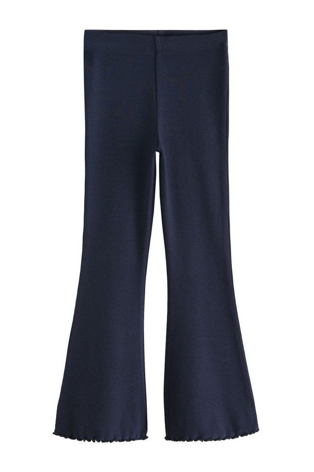 Next Leggings Gerippte Leggings mit ausgestelltem Bein (1-tlg)