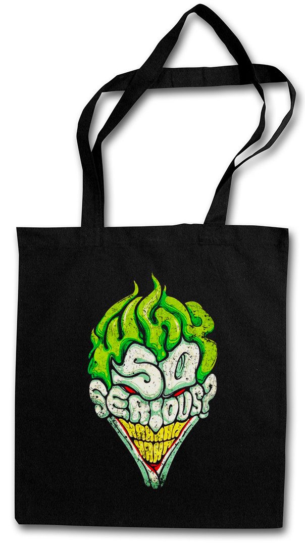 Urban Backwoods Beuteltasche Why So Serious Stofftasche Gotham TV City Dark Wayne Knight Joker (1-tlg), Enterprises Bruce Rises Ledger