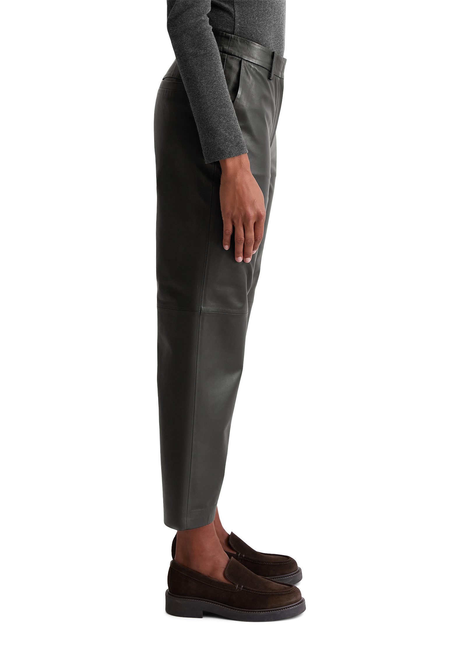 Marc O'Polo Lederhose aus softem Lamm-Nappaleder günstig online kaufen