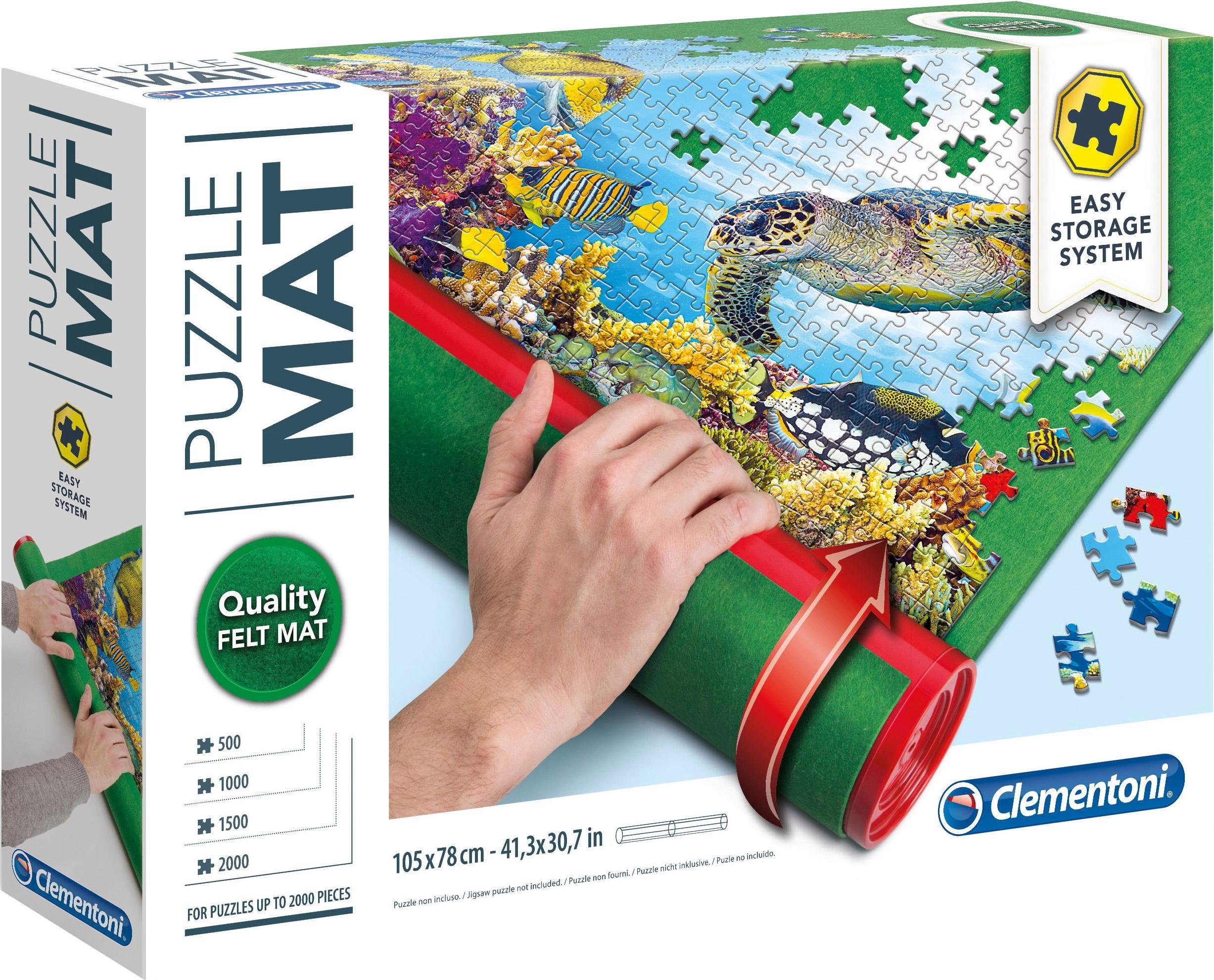 Clementoni® Puzzleunterlage Puzzle Mat, zum Rollen günstig online kaufen