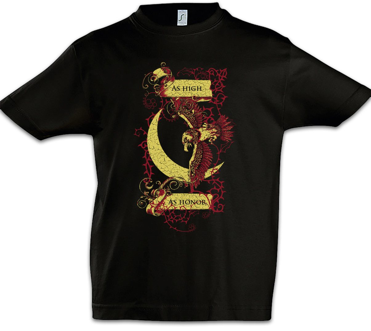 Print-Shirt House Falcon Kinder T-Shirt Game Of Winter Symbol Thrones is Coming